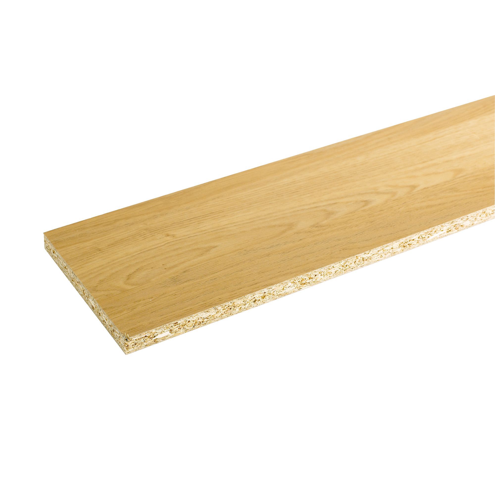 IT Kitchens Natural Oak effect Straight plinth (L)2.4m Departments