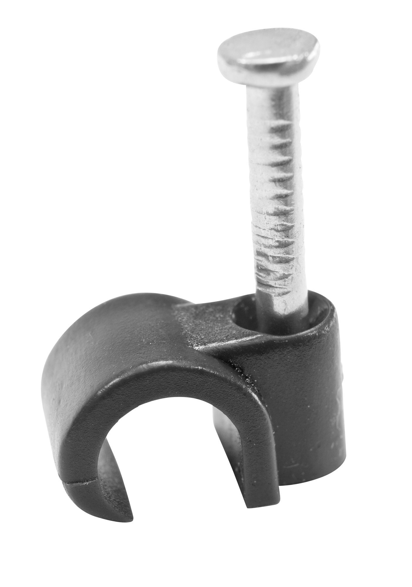 B&Q Black 7mm CoAxial Cable clips, Pack of 100 Departments DIY at B&Q