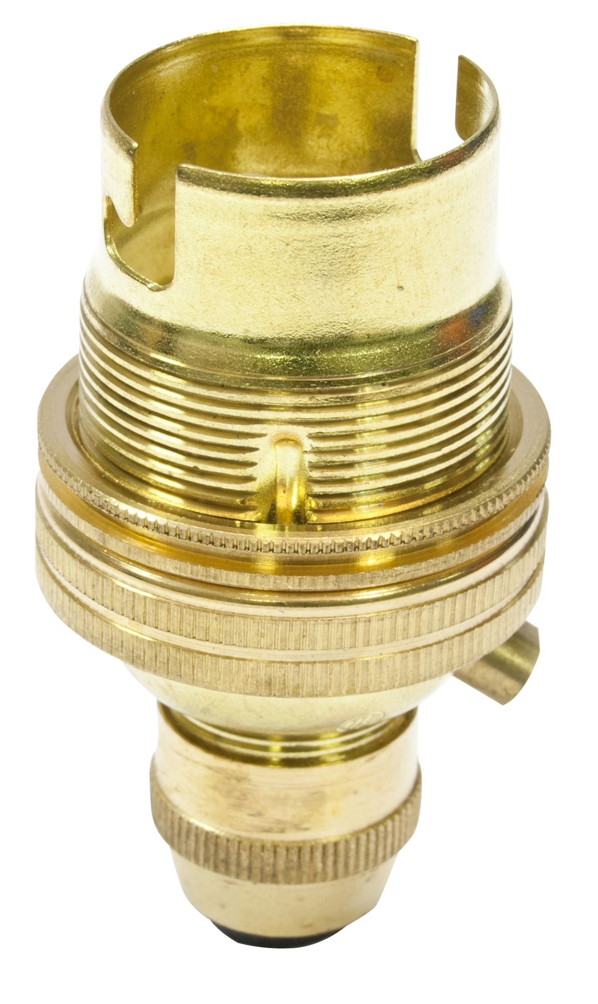 B&Q cap (B22) Lampholder Departments DIY at B&Q