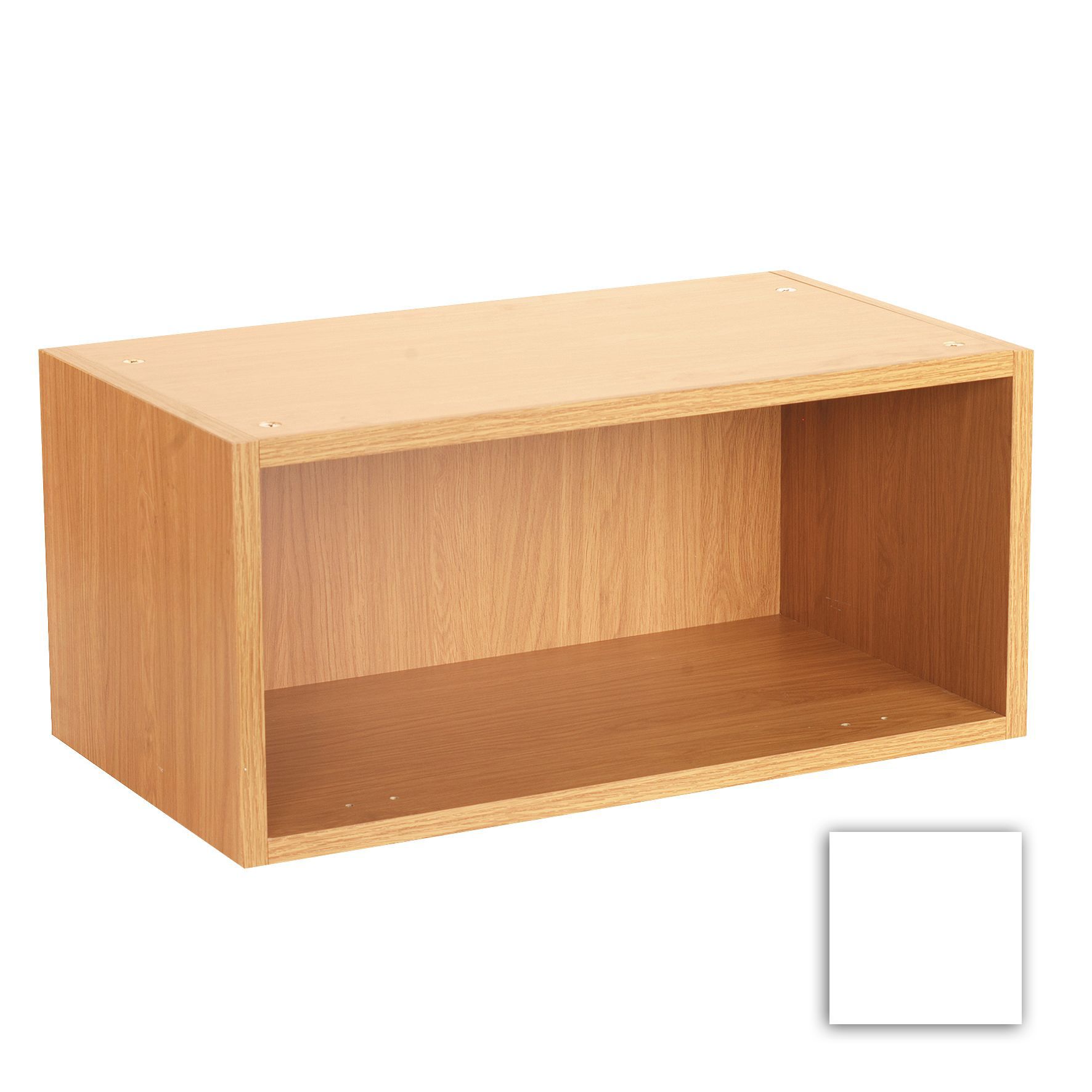 Cooke & Lewis White Bridging Wall unit carcass (W)600mm Departments DIY at B&Q