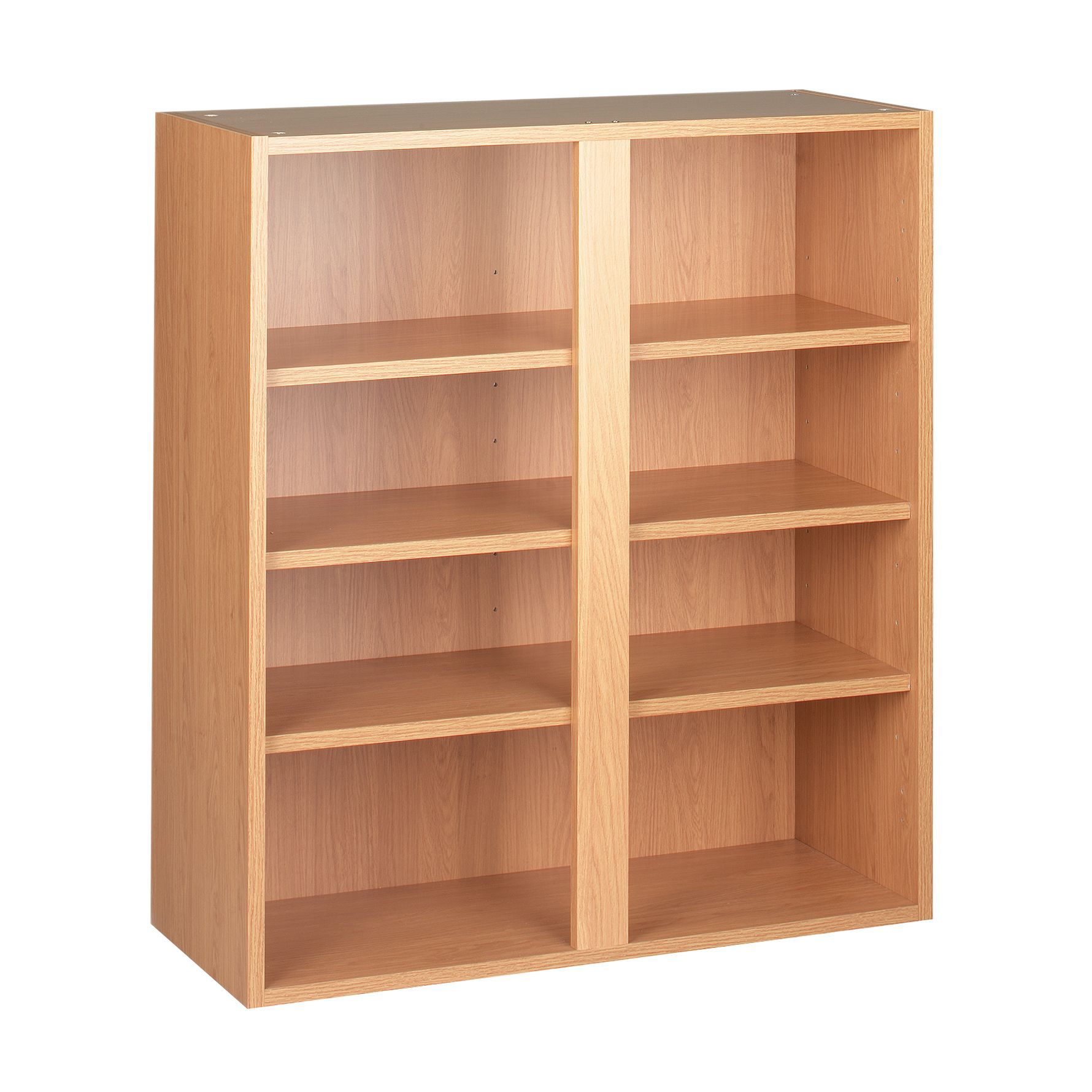 Cooke & Lewis Oak Effect Tall Wall Unit Carcass (W)900mm | Departments ...