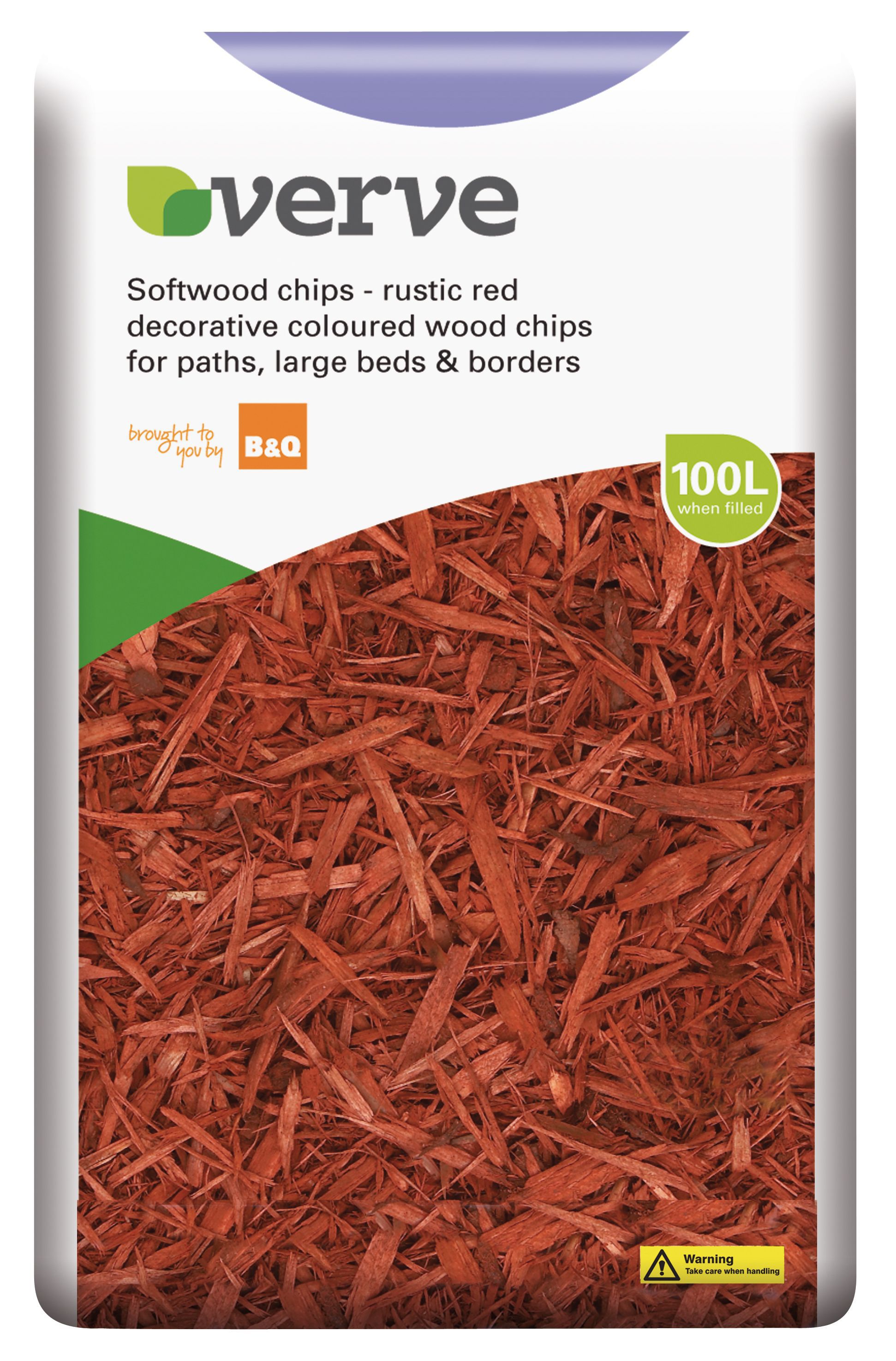 Verve Bark Chipping 100L Bulk Bag Departments DIY at B&amp;Q