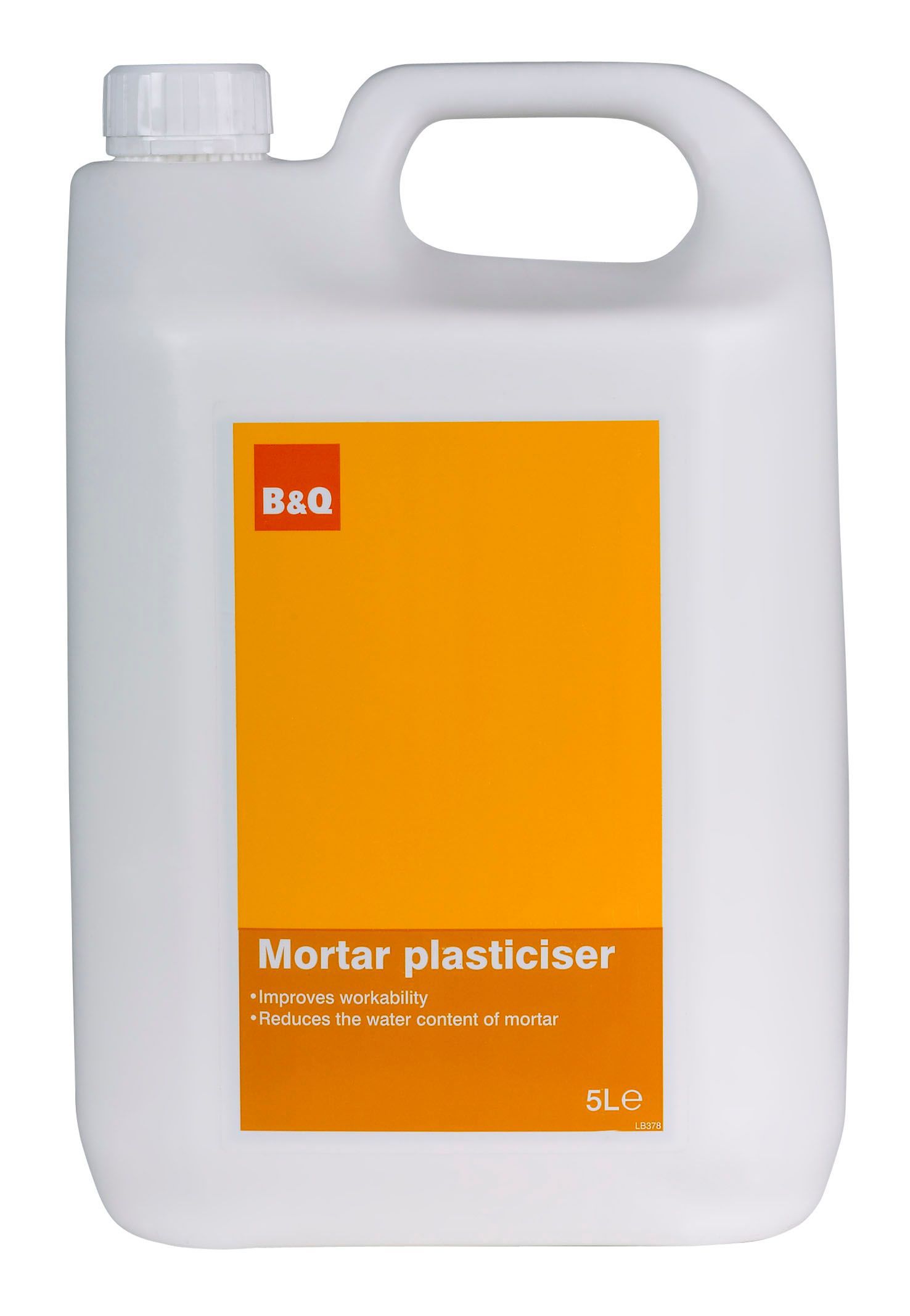 B&Q Mortar plasticiser 5000ml Departments DIY at B&Q