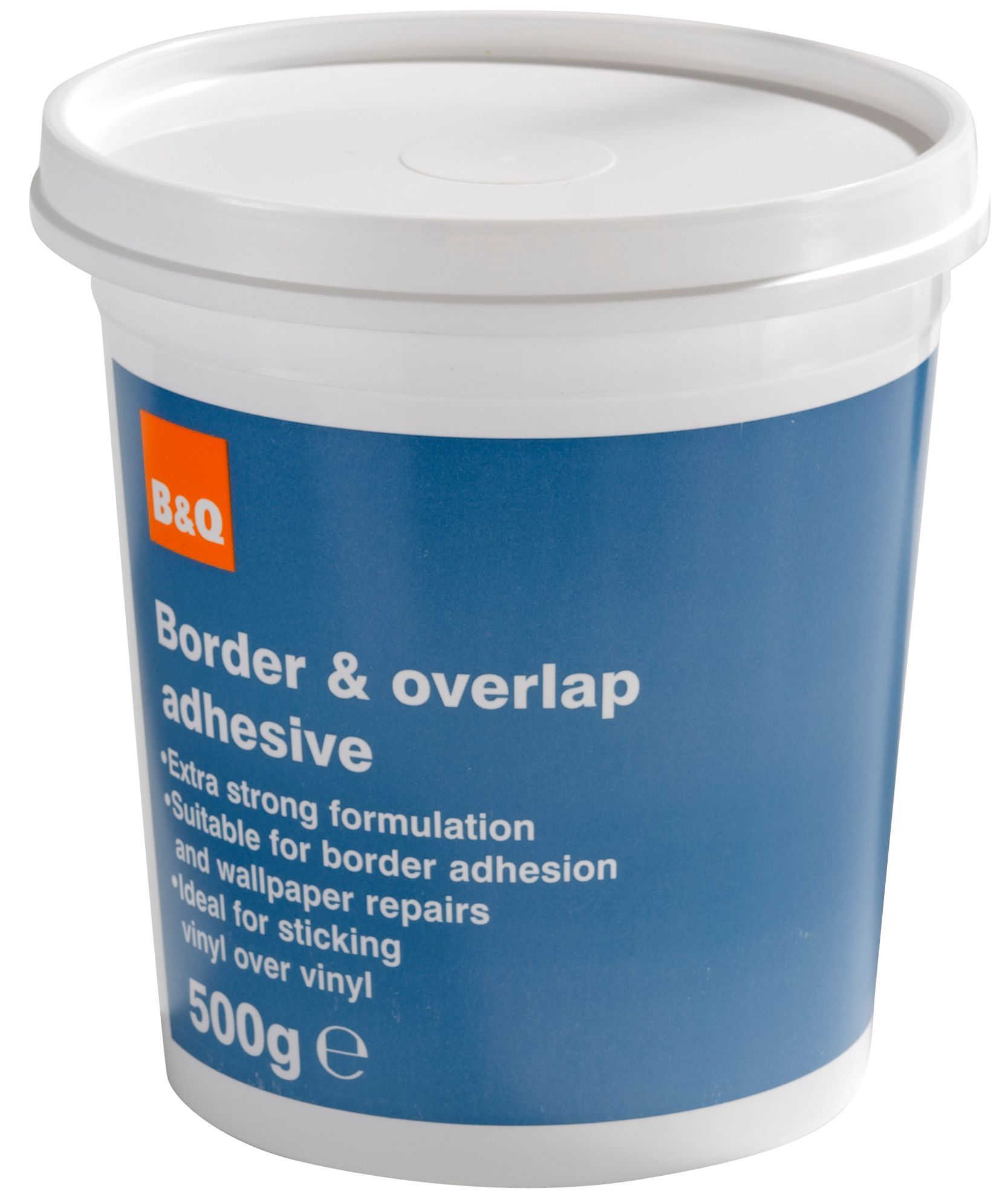 B&Q Overlap & Border Adhesive 500g | Departments | DIY At B&Q