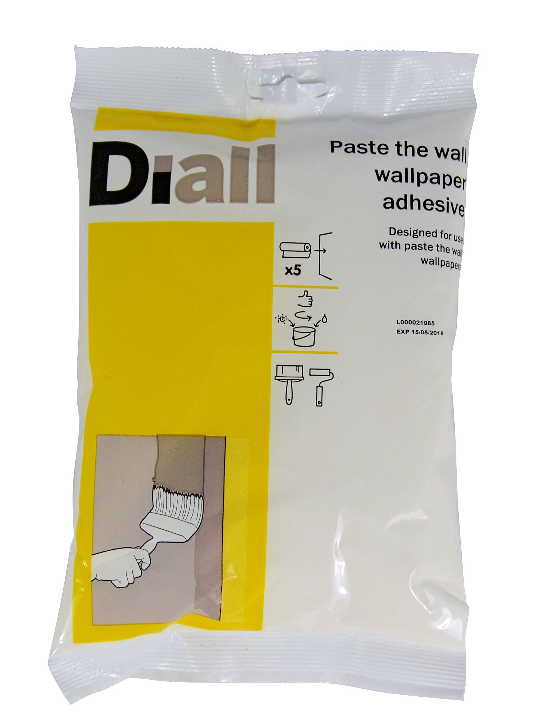 B&Q Paste the wall Wallpaper adhesive | Departments | DIY ...