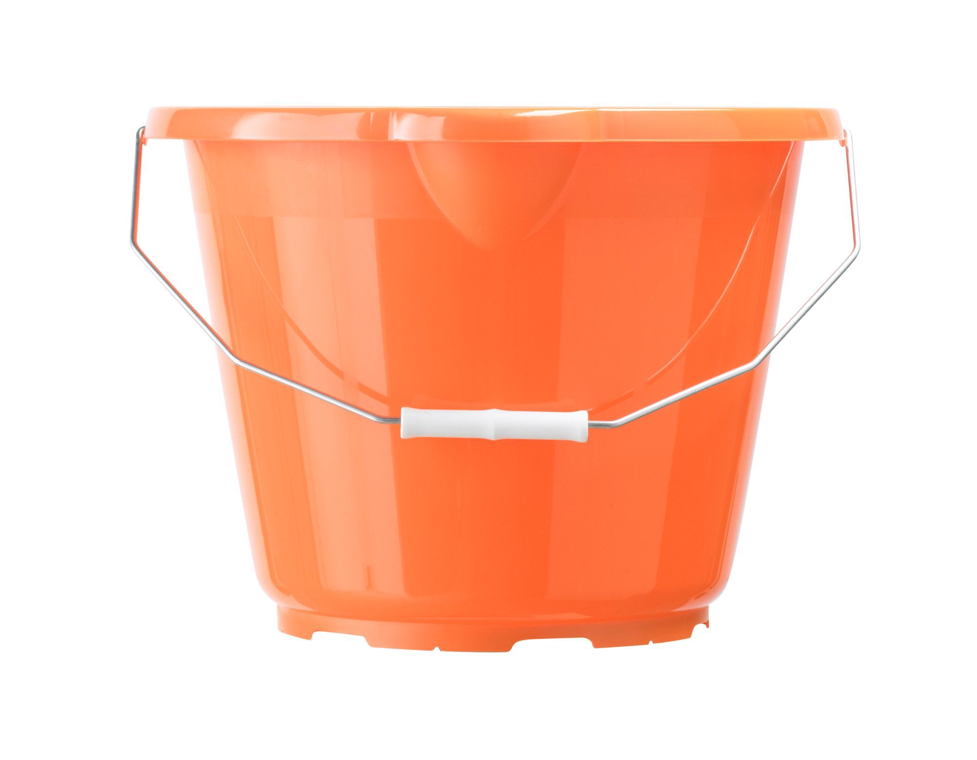 B&amp;Q Orange Plastic 12000 ml Bucket | Departments | DIY at B&amp;Q