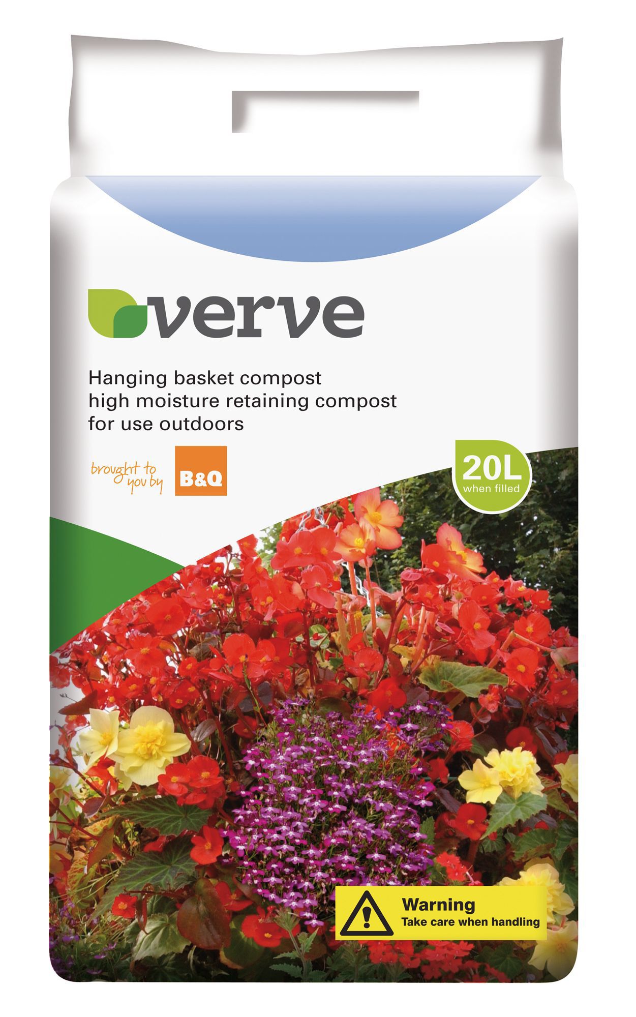 Verve Hanging Basket Compost 20L Departments DIY at B&Q