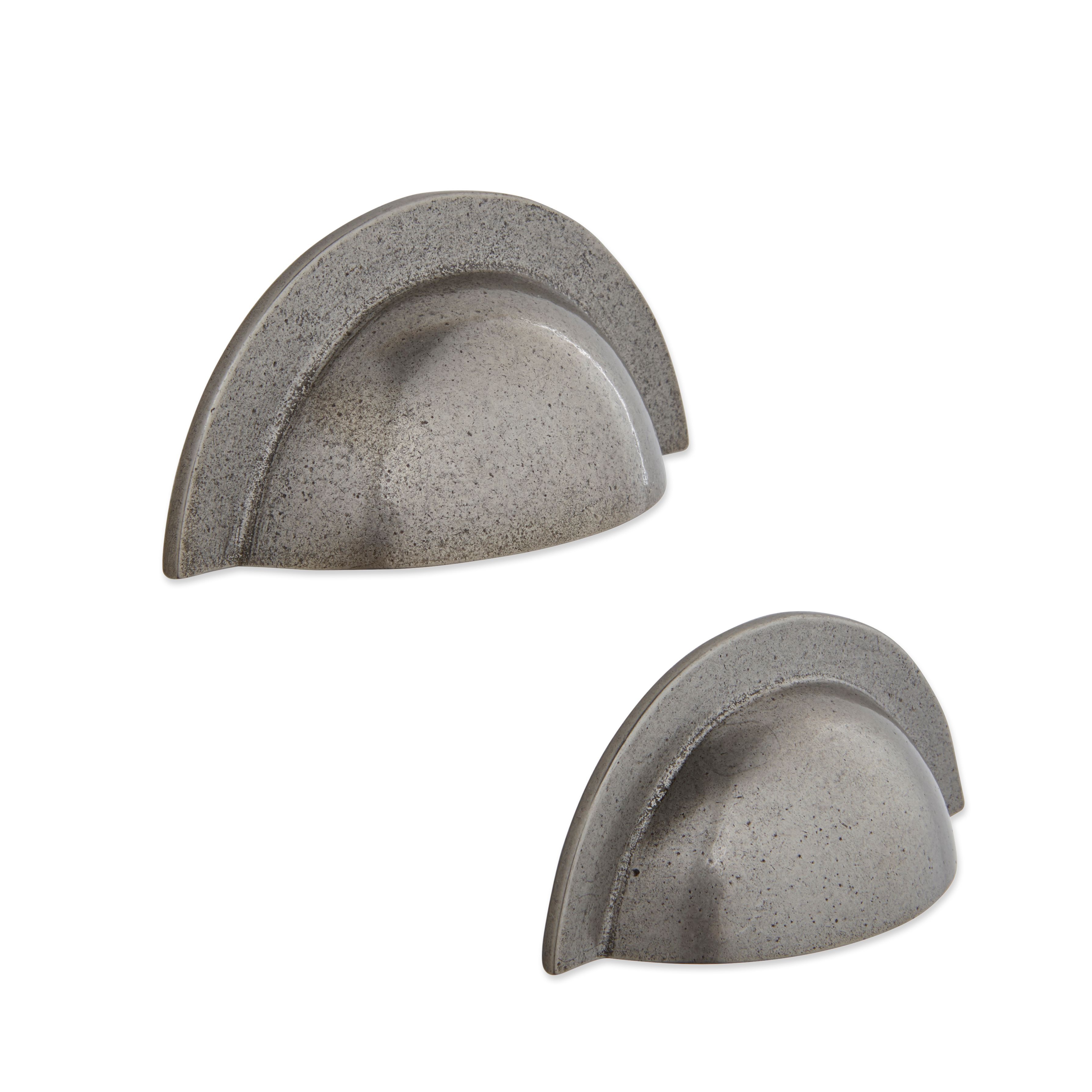 IT Kitchens Antique pewter effect Cup handle, Pack of 2