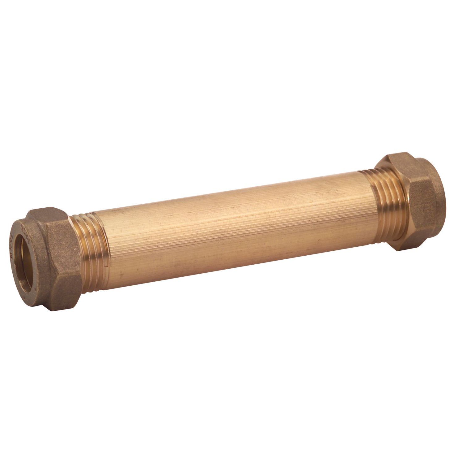 Plumbsure Compression Pipe Coupler (Dia)15mm | Departments | DIY At B&Q