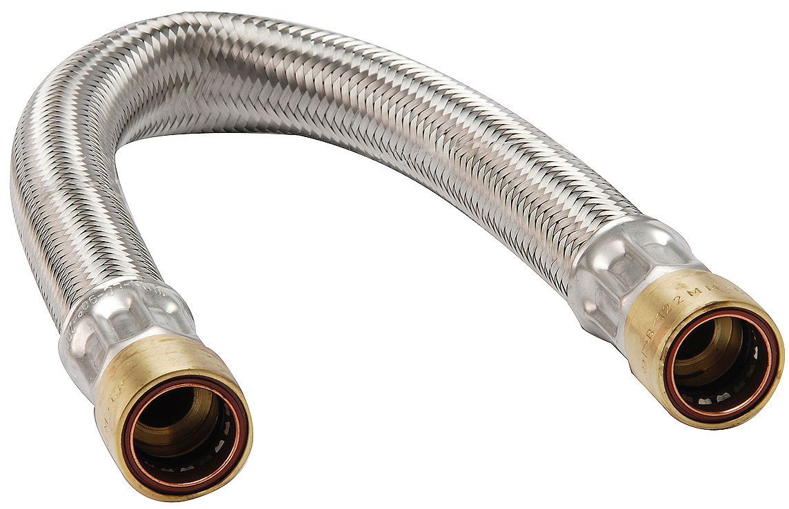 Push Fit Flexible Pipe Connector Dia 15mm Dia 15mm L 500mm 