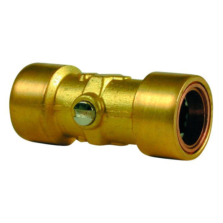 Plumbsure Push Fit Service Valve (Dia)15mm | Departments | DIY At B&Q