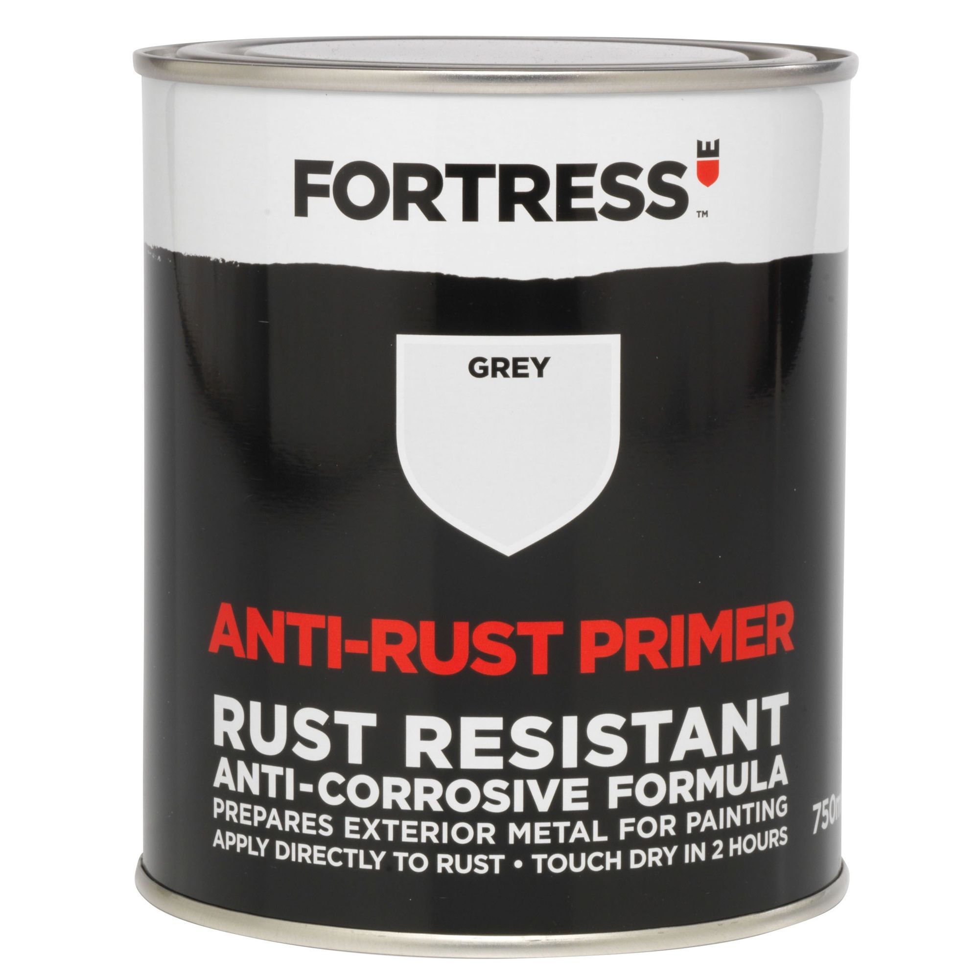 Fortress Grey Metal Antirust primer, 0.75L Departments