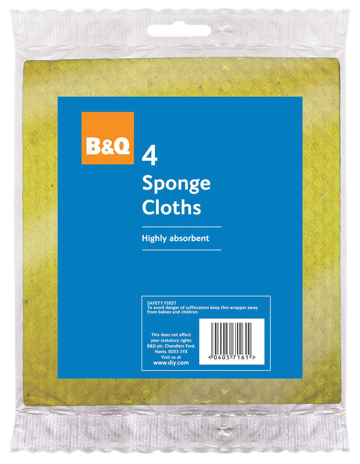 B Q Cloth Pack Of 4 Departments Diy At B Q