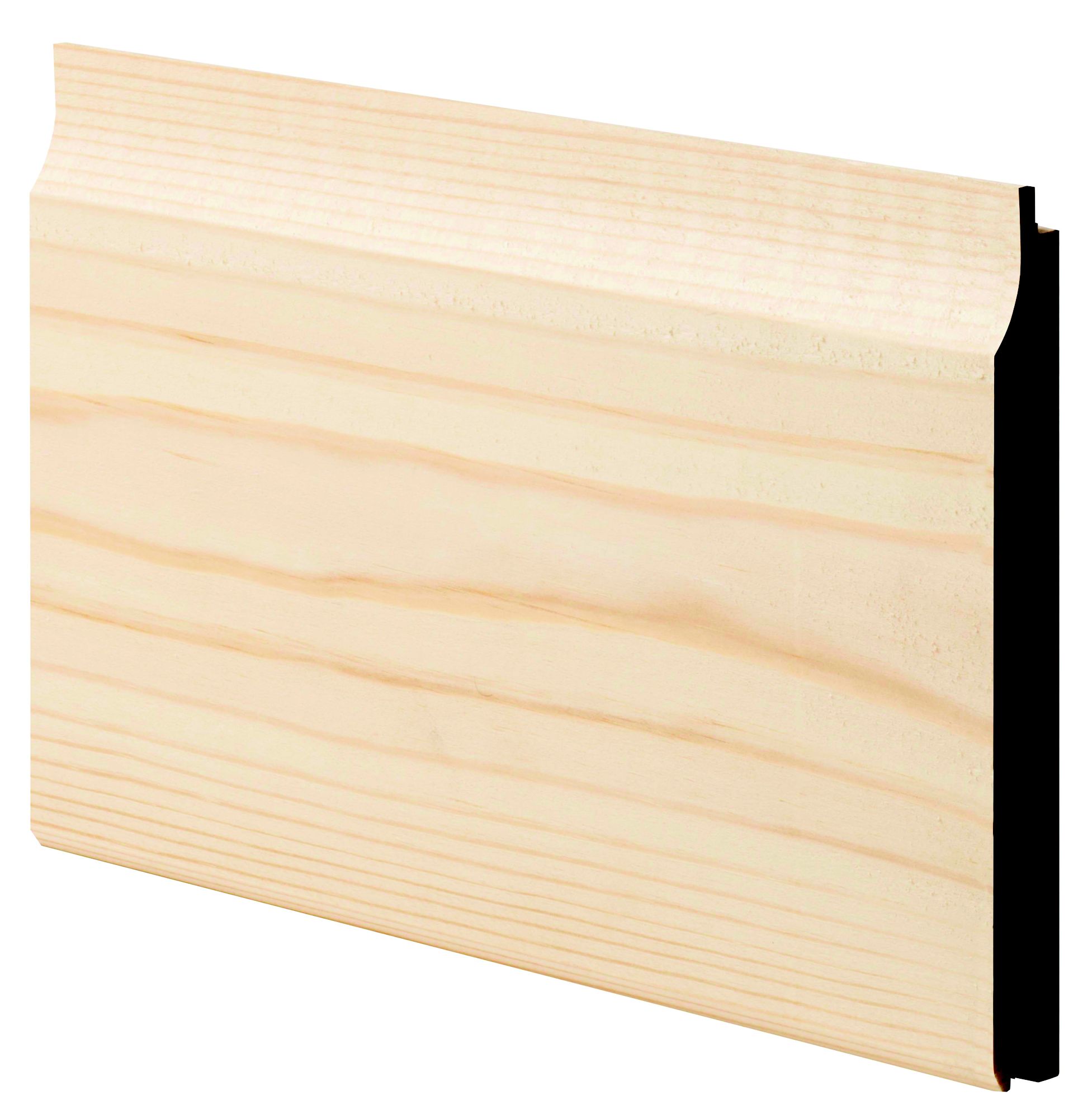 Timber Cladding Smooth Cladding (T)14.5mm (W)119mm (L)3600mm, Pack of 1