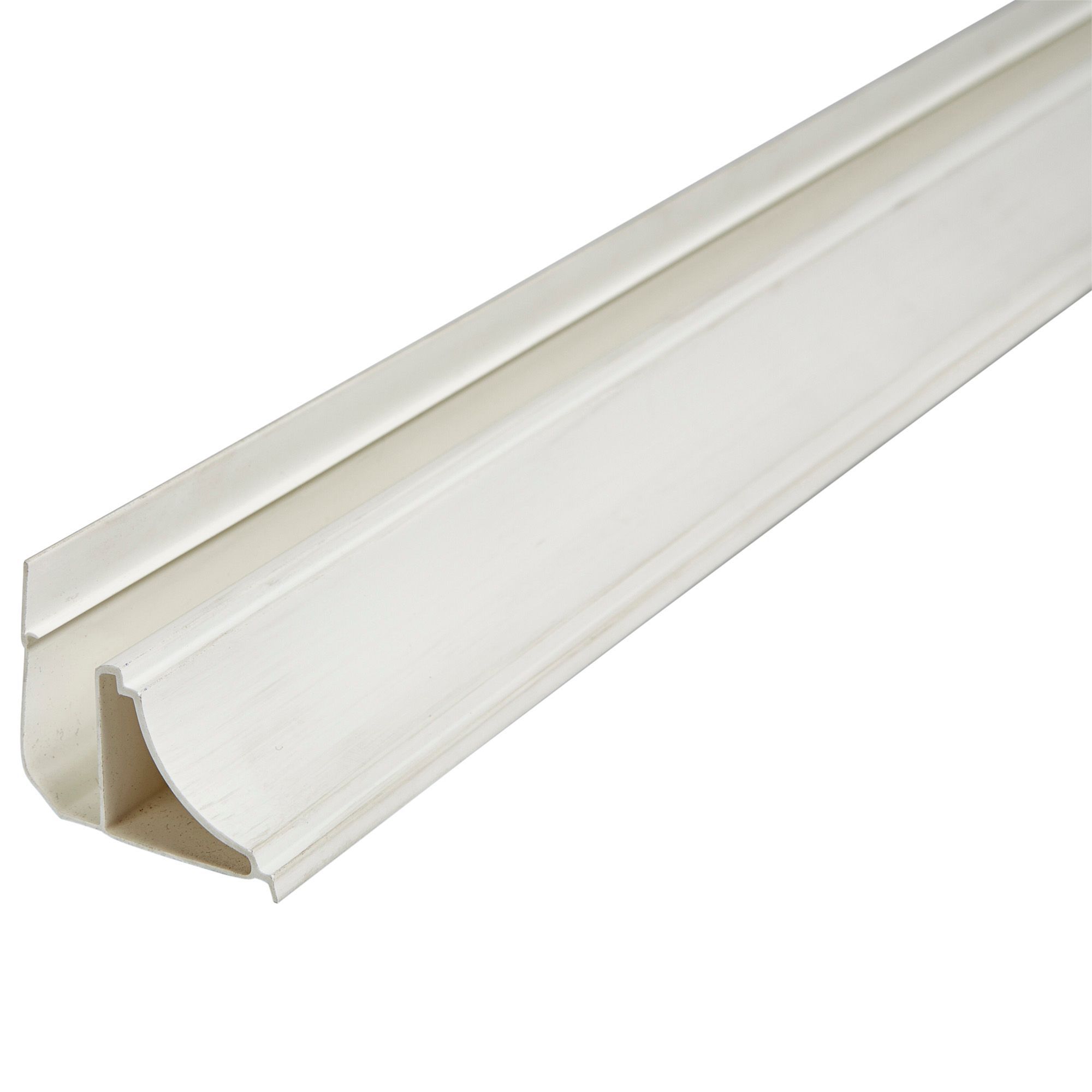 Smooth White Pvcu Cornice Moulding L 2 4m W 50mm T 25mm