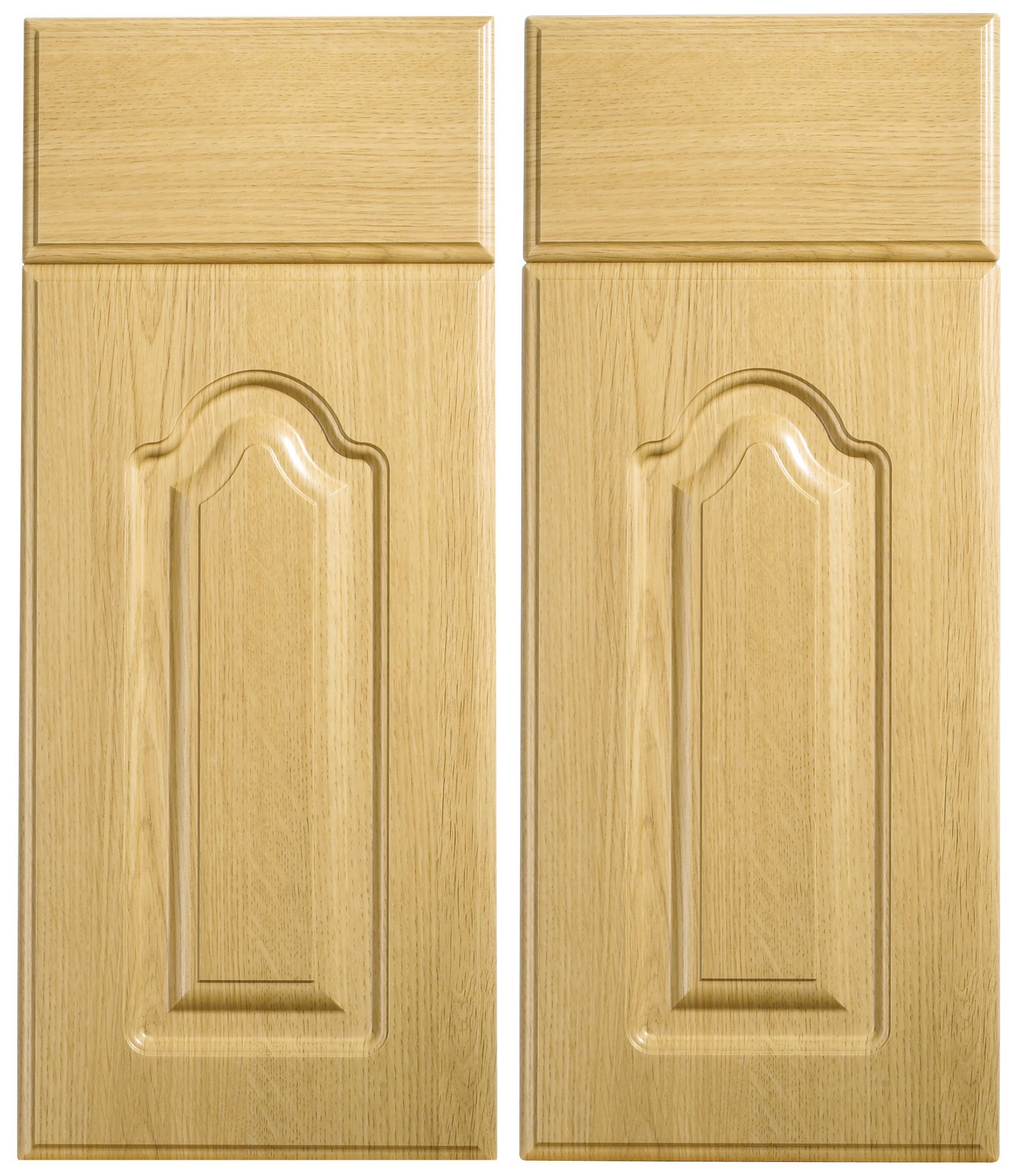 IT Kitchens Chilton Traditional Oak Effect door, (W)925mm