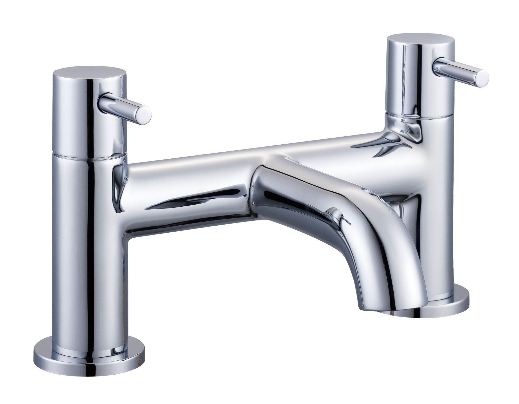 Cooke & Lewis Minima Chrome Finish Bath Mixer Tap | Departments | DIY ...