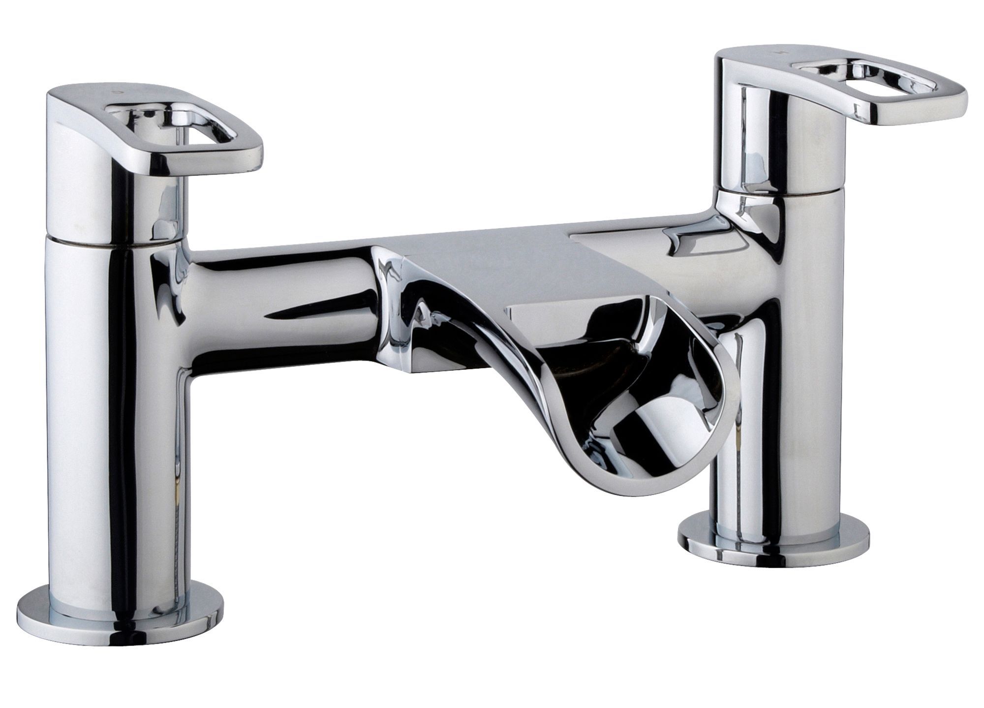 Cooke & Lewis Saverne Chrome Bath mixer tap | Departments | TradePoint