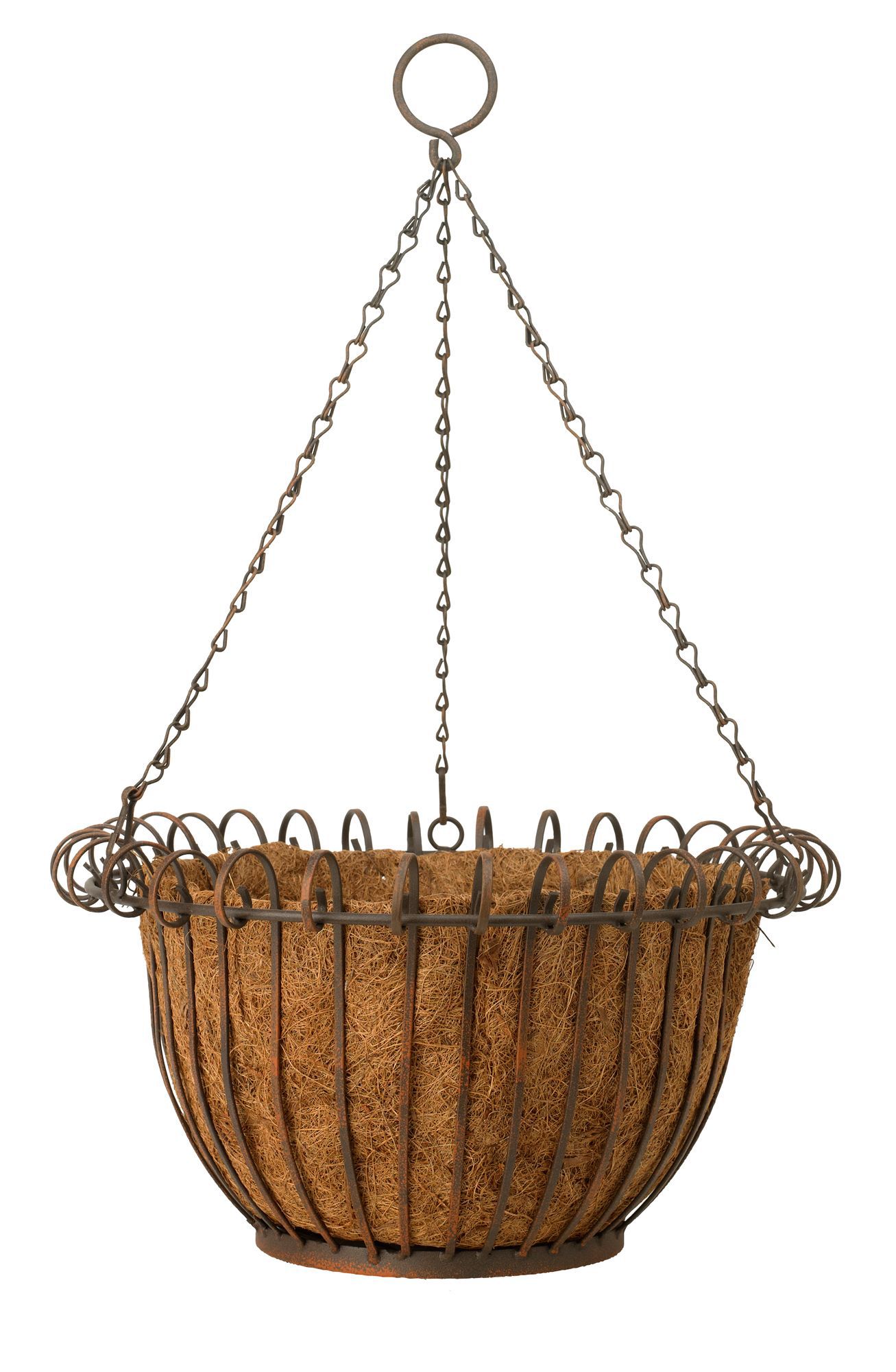 Blooma Versailles Dark Bronze Hanging Basket | Departments | DIY at B&Q