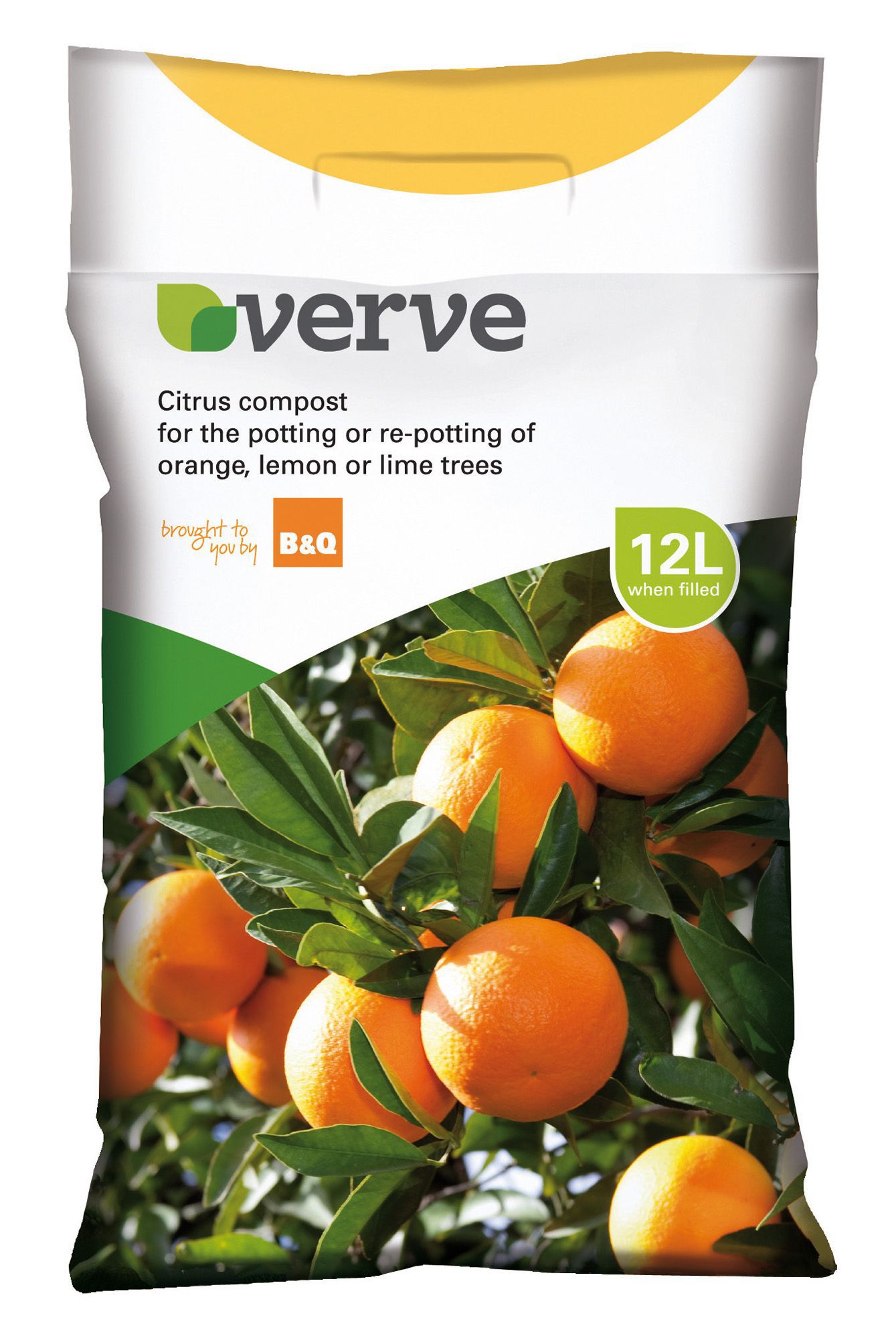 Verve Citrus compost 12L Departments DIY at B&Q