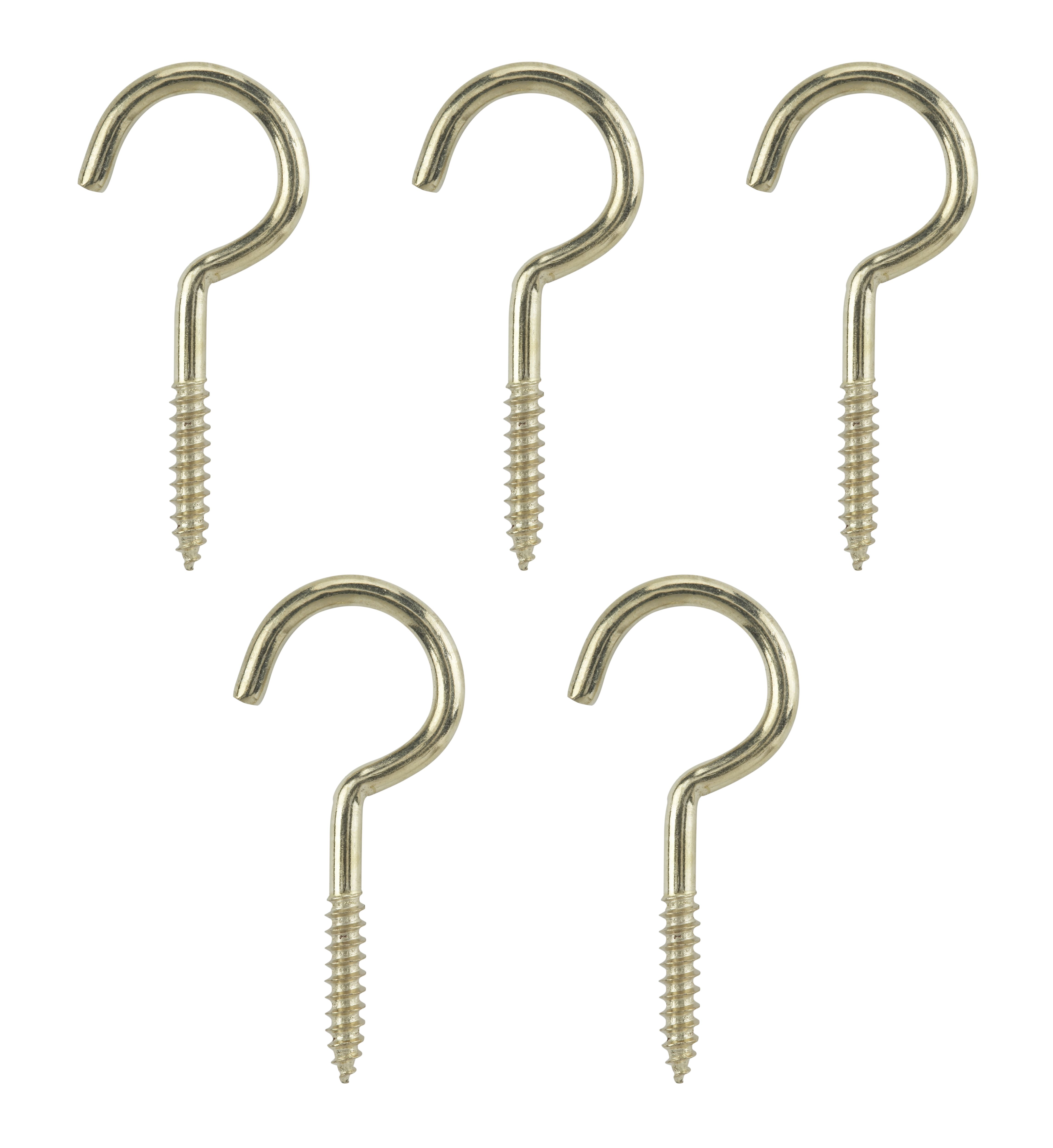 B&Q Brass Effect Picture Hook Pack of 4 | Departments | DIY at B&Q