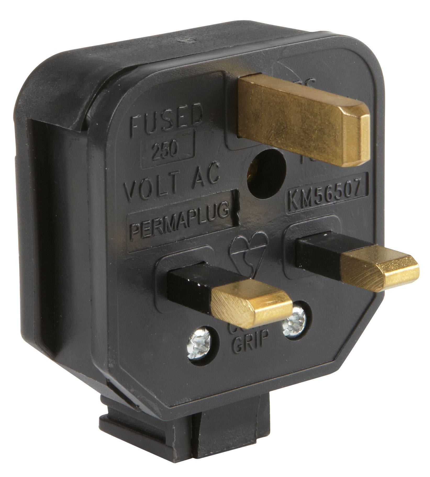 B&Q 13A 3 Pin Plug Departments DIY at B&Q