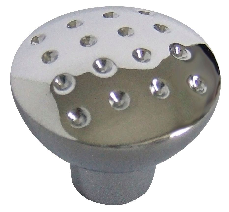 B&Q Chrome Effect Round Furniture Knob, Pack of 6 Departments DIY