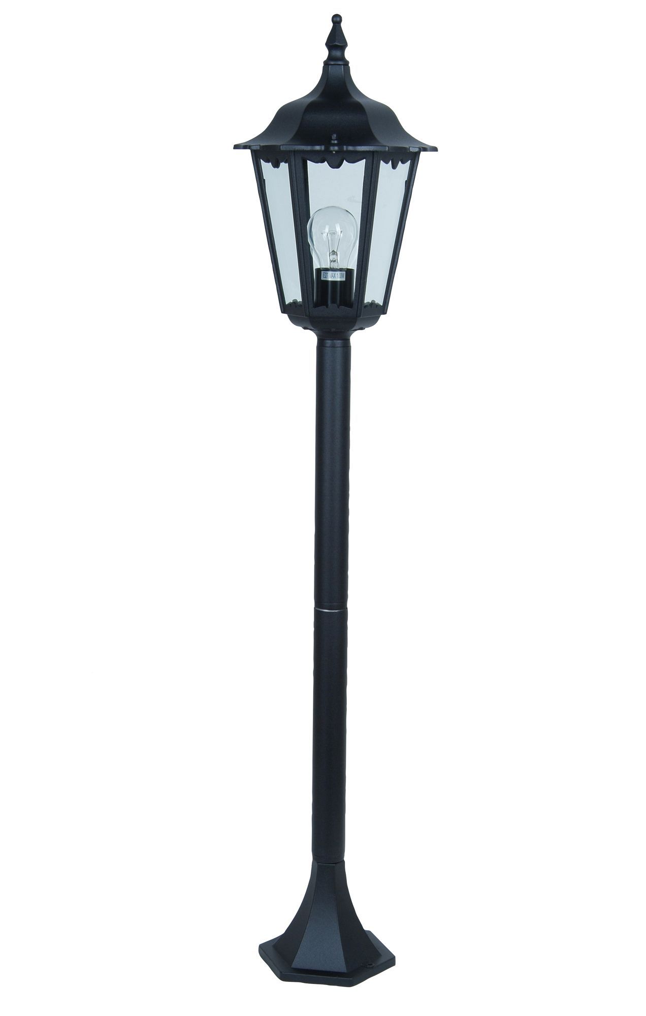 Waterville Black Mains Powered Outdoor Post Light Departments