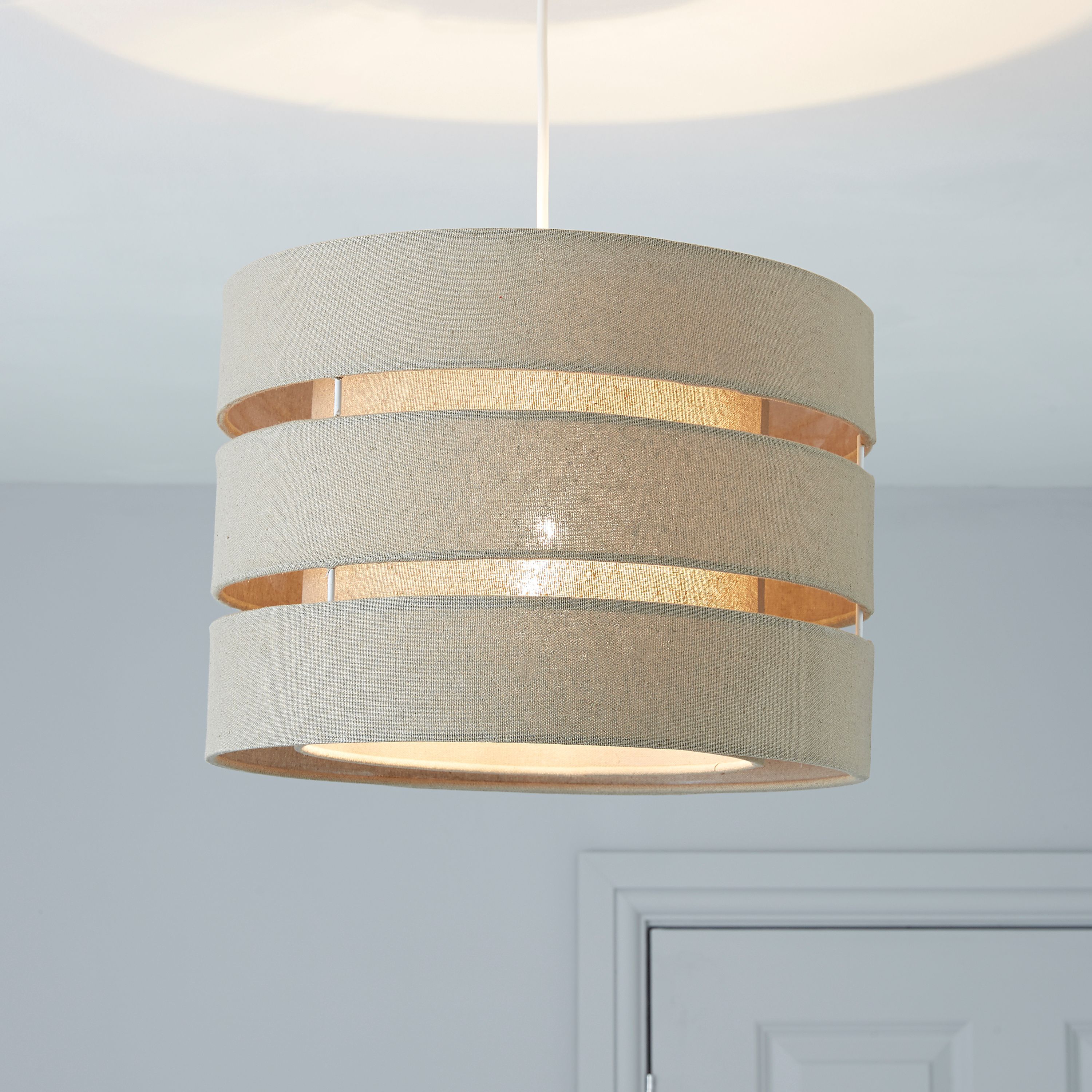 Colours Trio Taupe 3 tier Light shade 