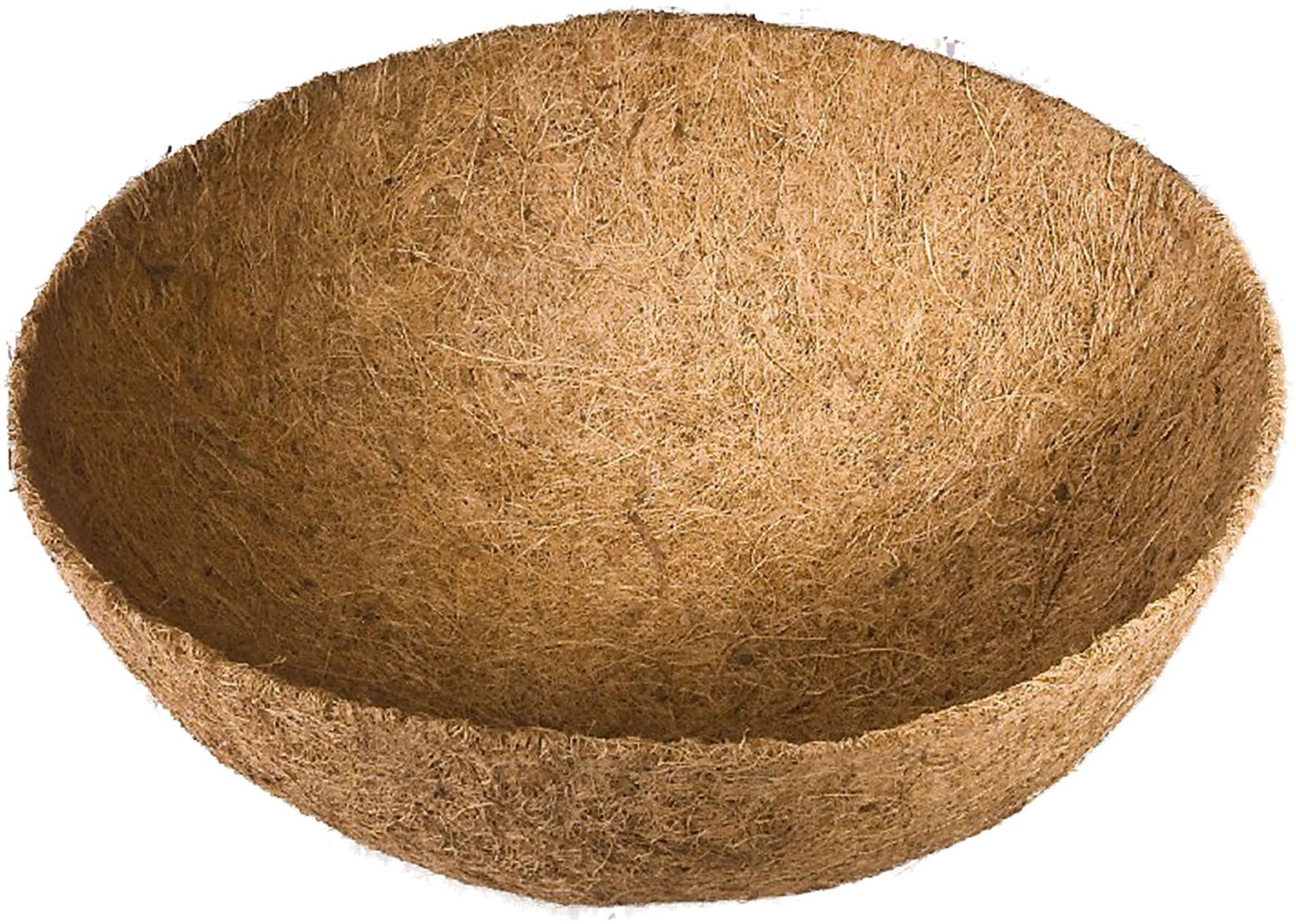 B&Q Brown Natural Fibre Hanging Basket Liner | Departments | DIY at B&Q