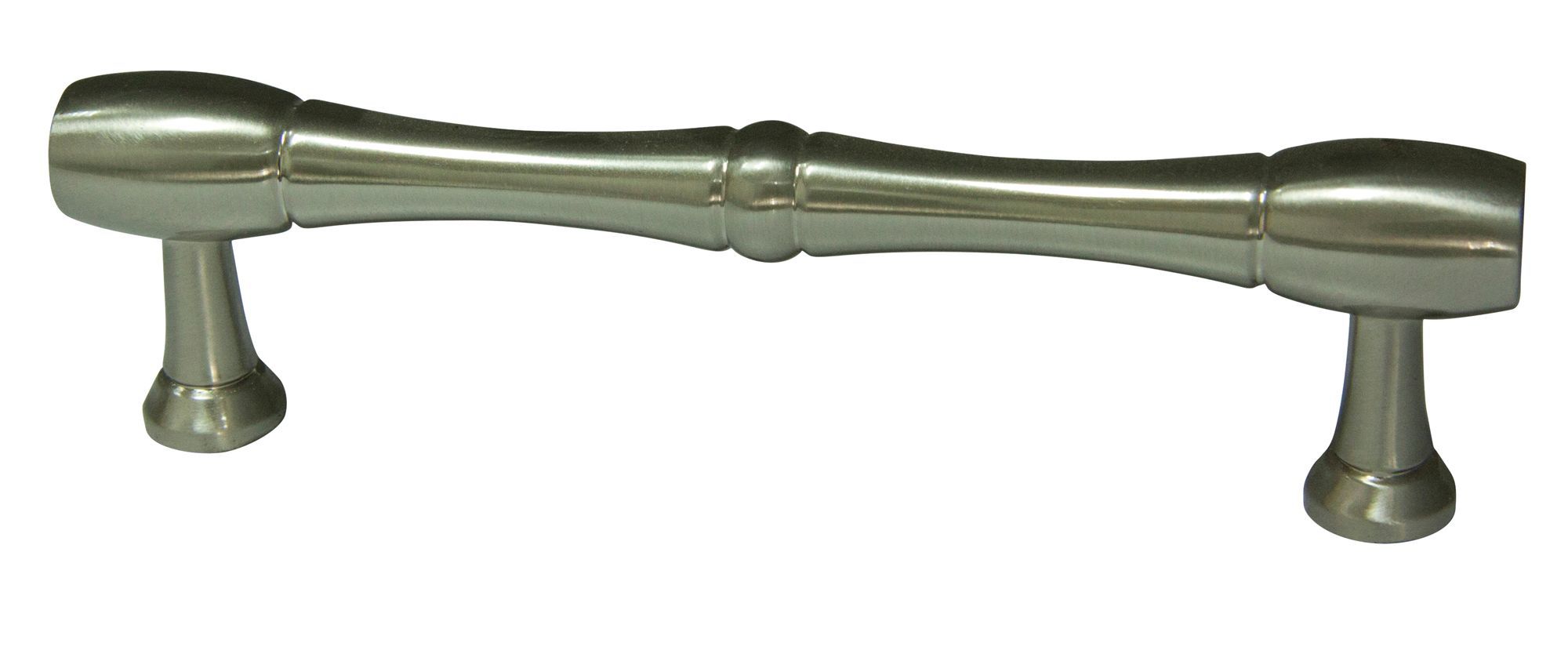 Cooke & Lewis Satin Nickel Effect Bar Pull Handle, Pack of 1