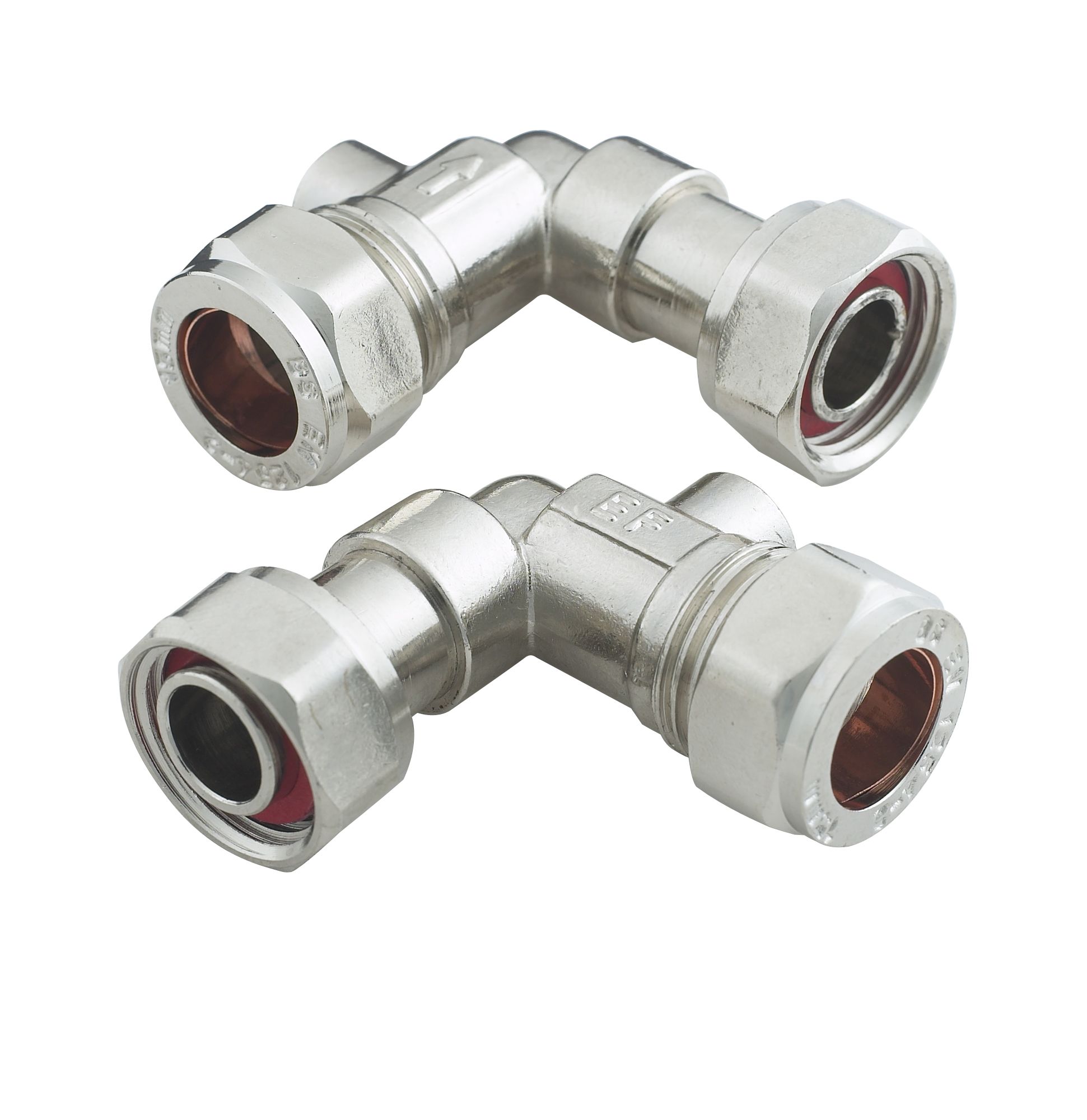 Compression Elbow, Pack of 2 Departments DIY at B&Q