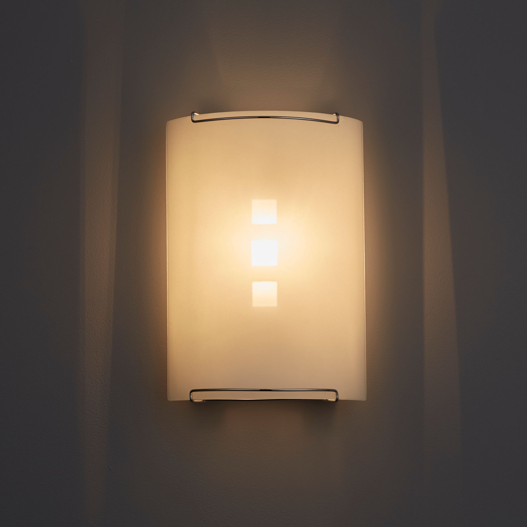 Aries White Wall light | Departments | DIY at B&Q