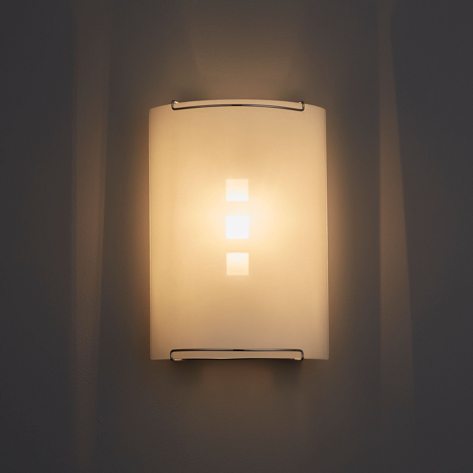 Aries White Wall light Departments DIY at B&Q