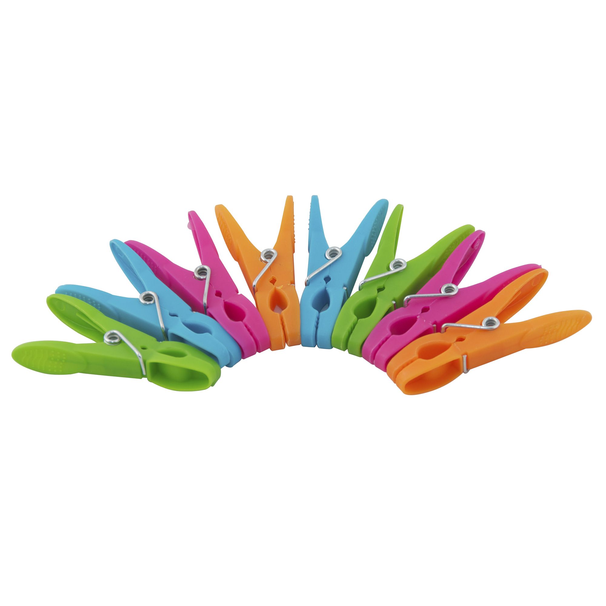 Multicolour Clothes pegs, Pack of 100 | Departments | DIY at B&Q