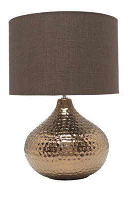 b and q table lamp shades