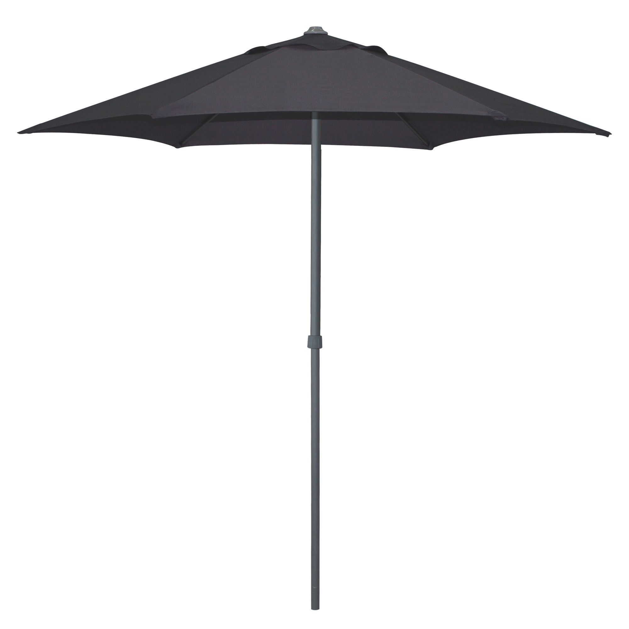 2 M Grey Parasol Departments DIY at B&Q