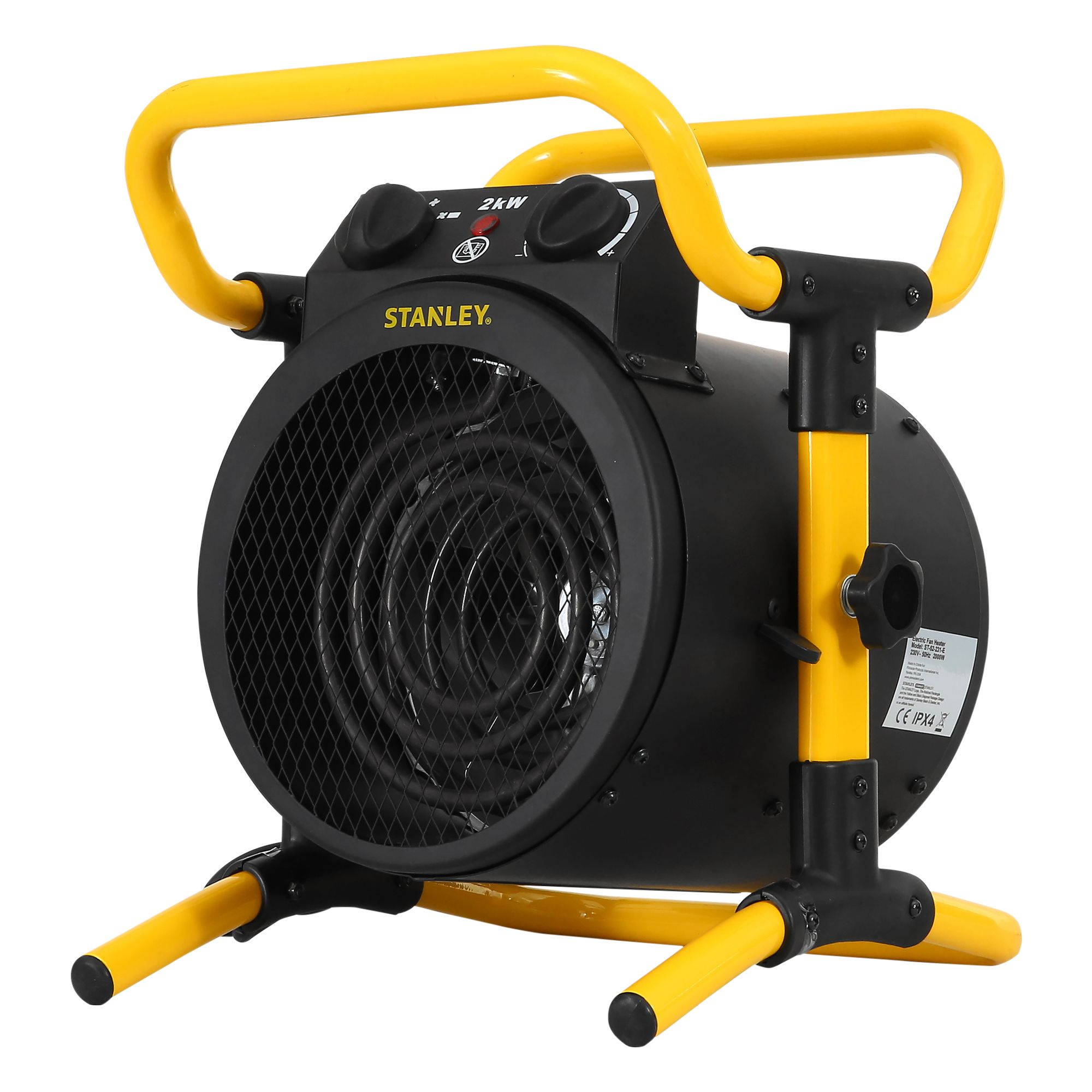Stanley 1975W Freestanding Fan heater Departments DIY at B&Q