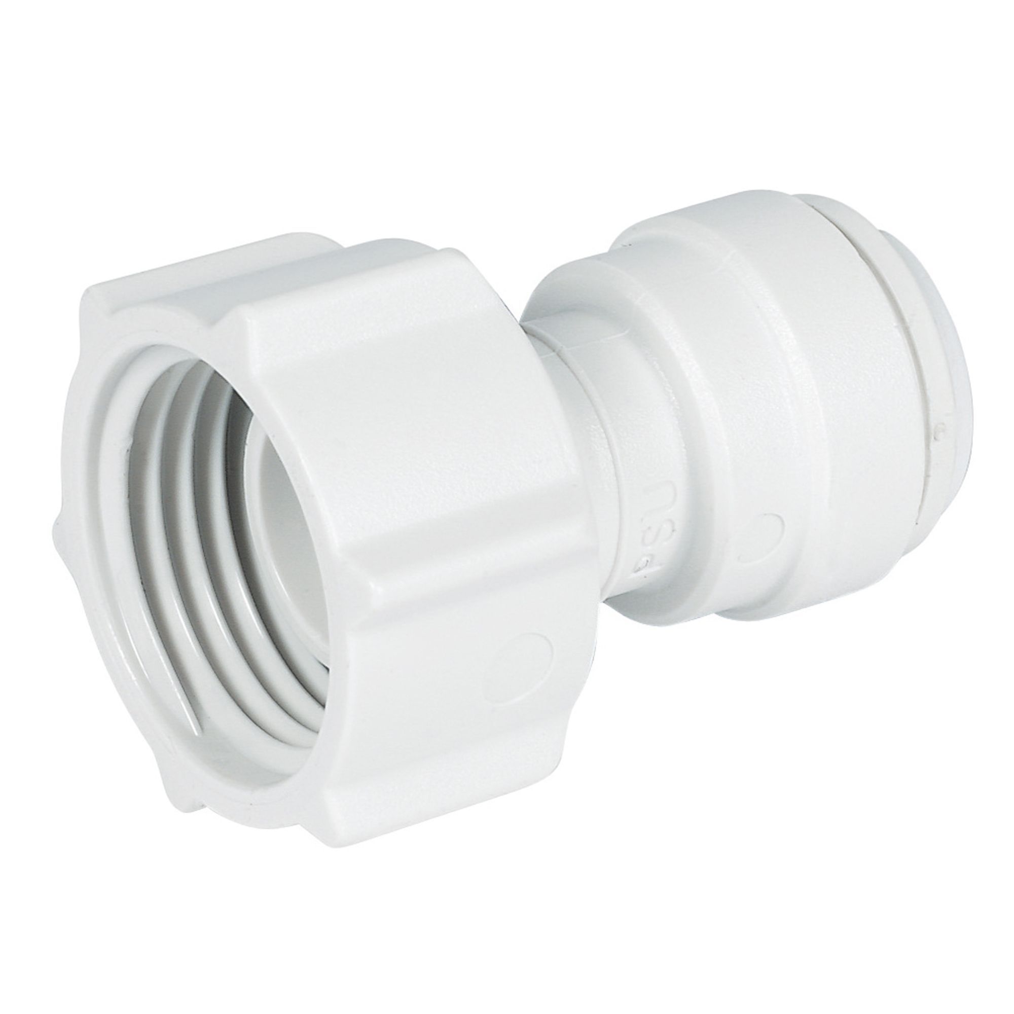 JG Speedfit Push Fit Female Tap Connector (Dia)10mm, Pack of 2