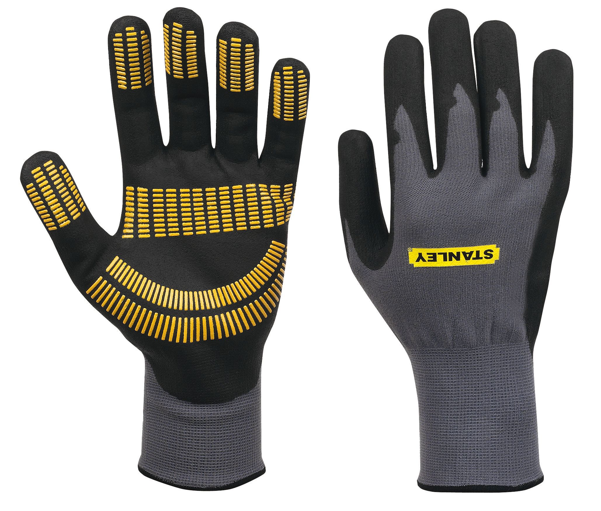Stanley Euro 10 Nitrile Razor gripper Gloves Departments DIY at B&Q