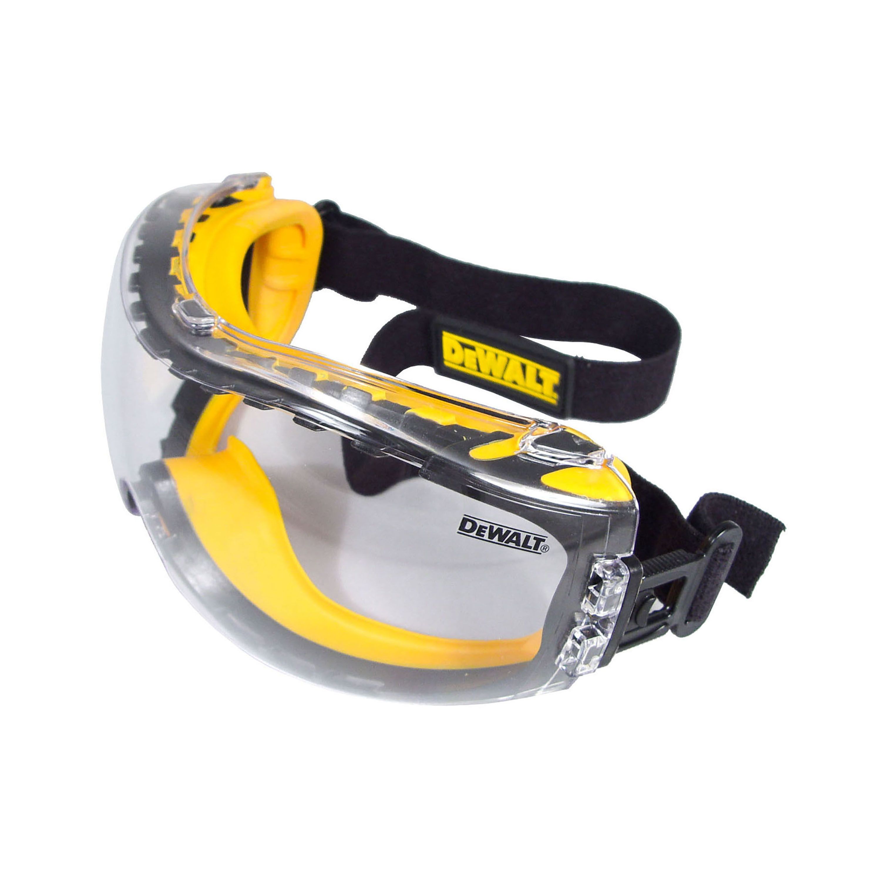DeWalt Clear Safety glasses Departments DIY at B&Q