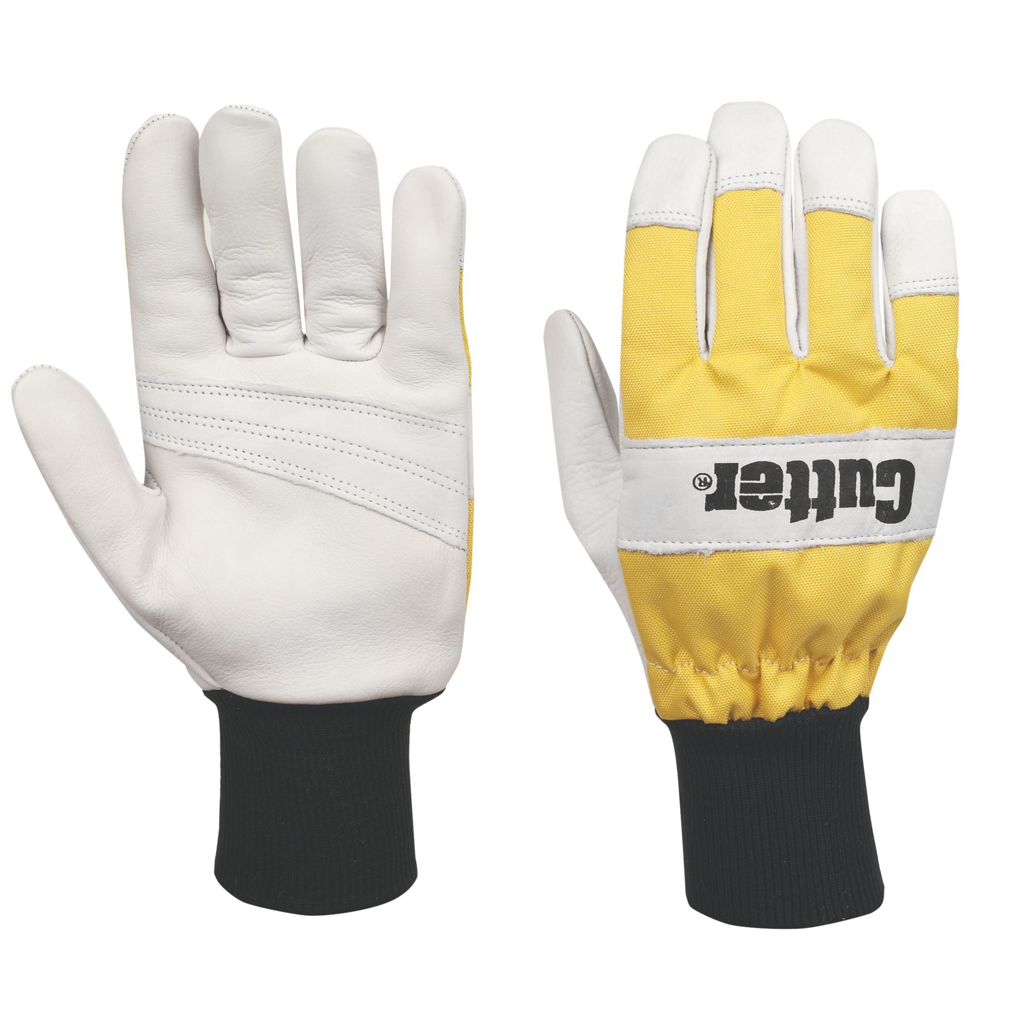 Cutter Large Chainsaw gloves Departments DIY at B&Q