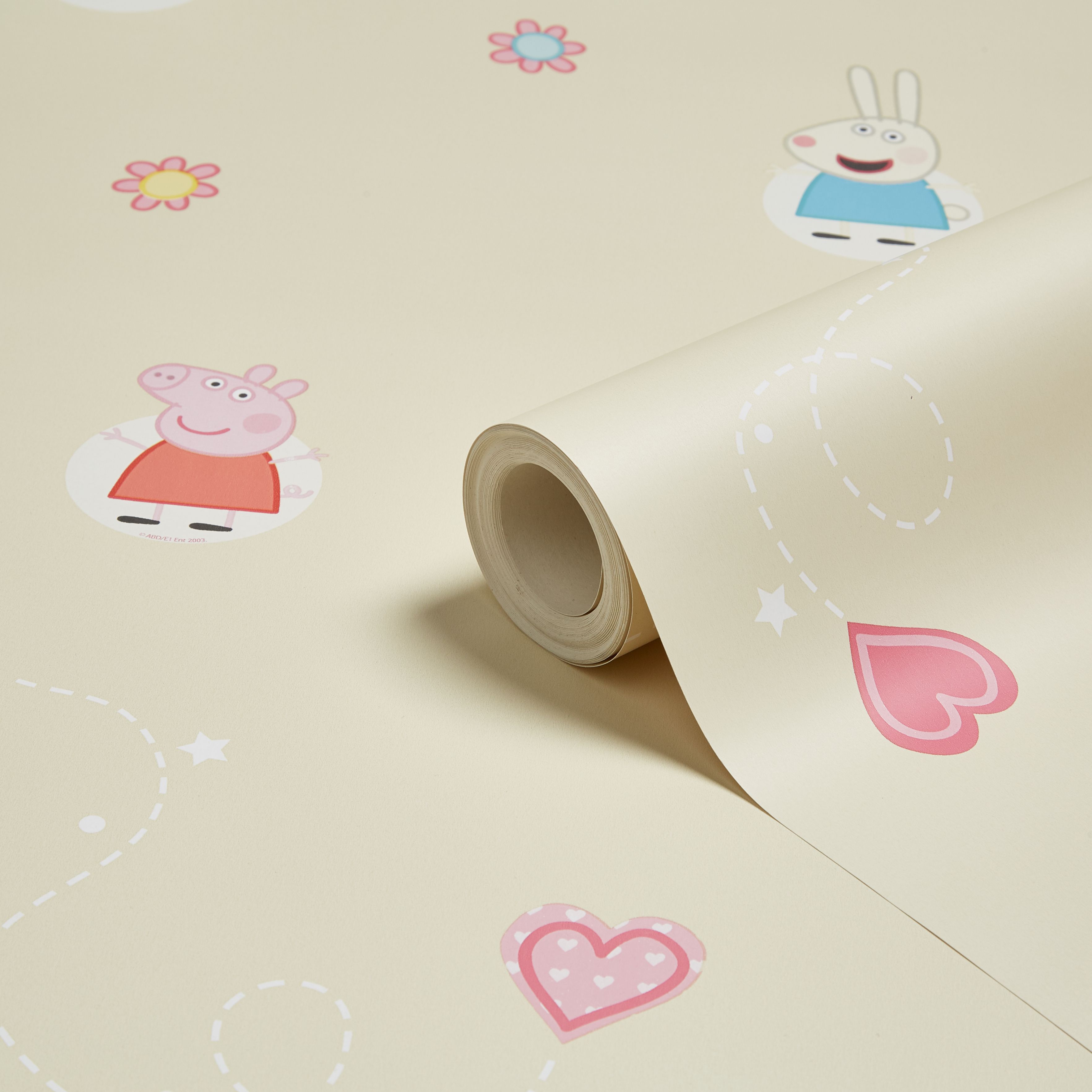 Fun4walls Peppa Pig Wallpaper Departments Diy At B Q