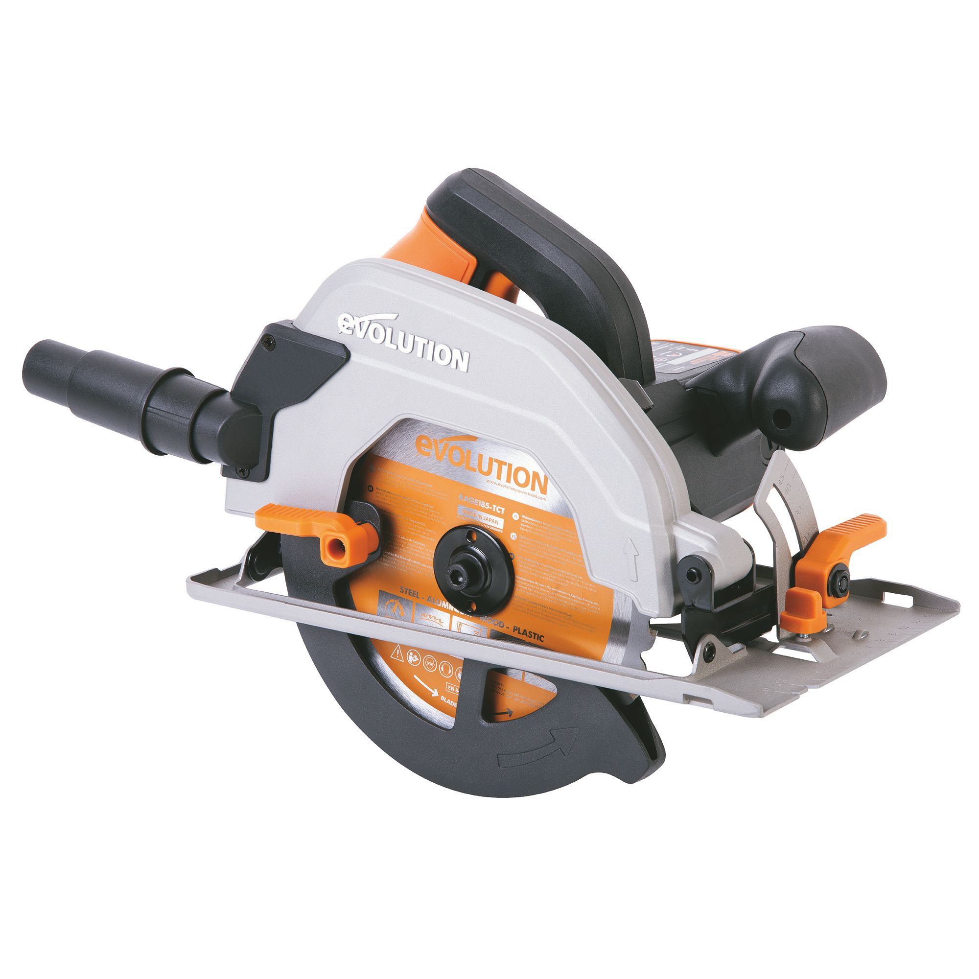 Evolution 1200W 240V 185mm Circular saw R185CCSL240 Departments DIY