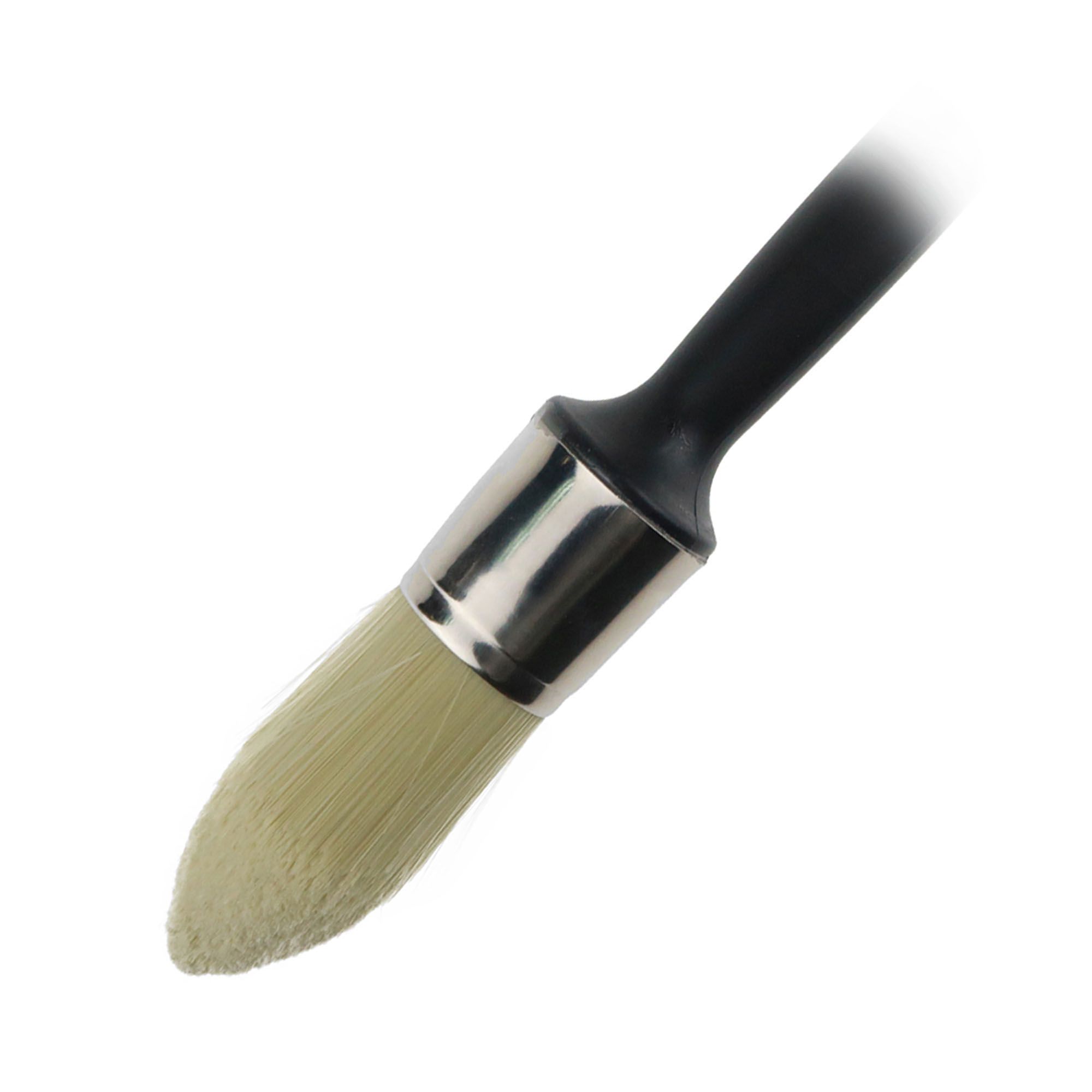 1¼" Flagged tip Swan neck paint brush