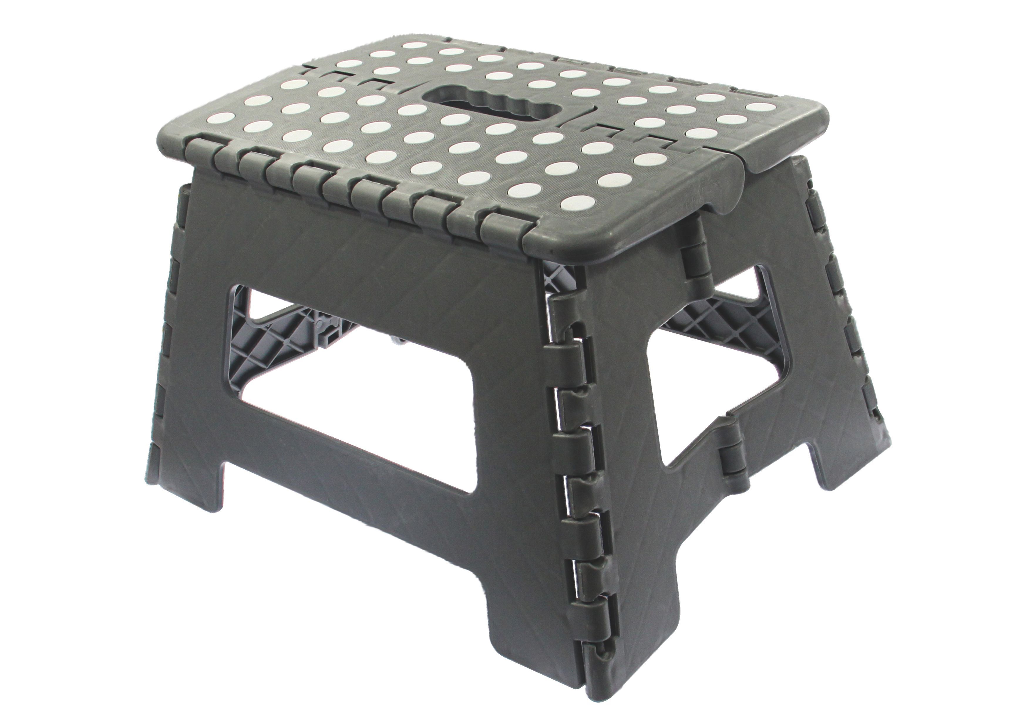 1 tread Ethylene-vinyl acetate (EVA) & polypropylene (PP) Foldable Step stool (H)0.22m