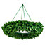 100cm Green Round Hanging Christmas wreath