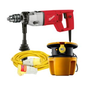 107mm 110V Corded Diamond core drill bundle - Week hire