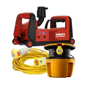 110V 125mm Corded Wall chaser bundle - Week hire