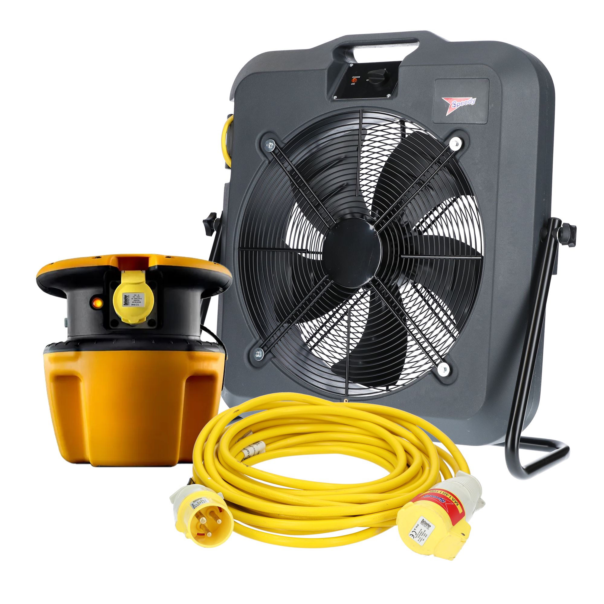 110V 500mm Fan bundle - Week hire